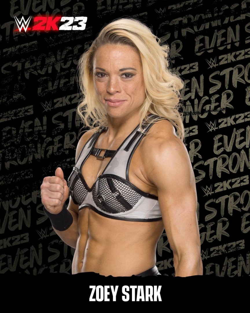 Zoey Stark. WWE 2K23 Roster