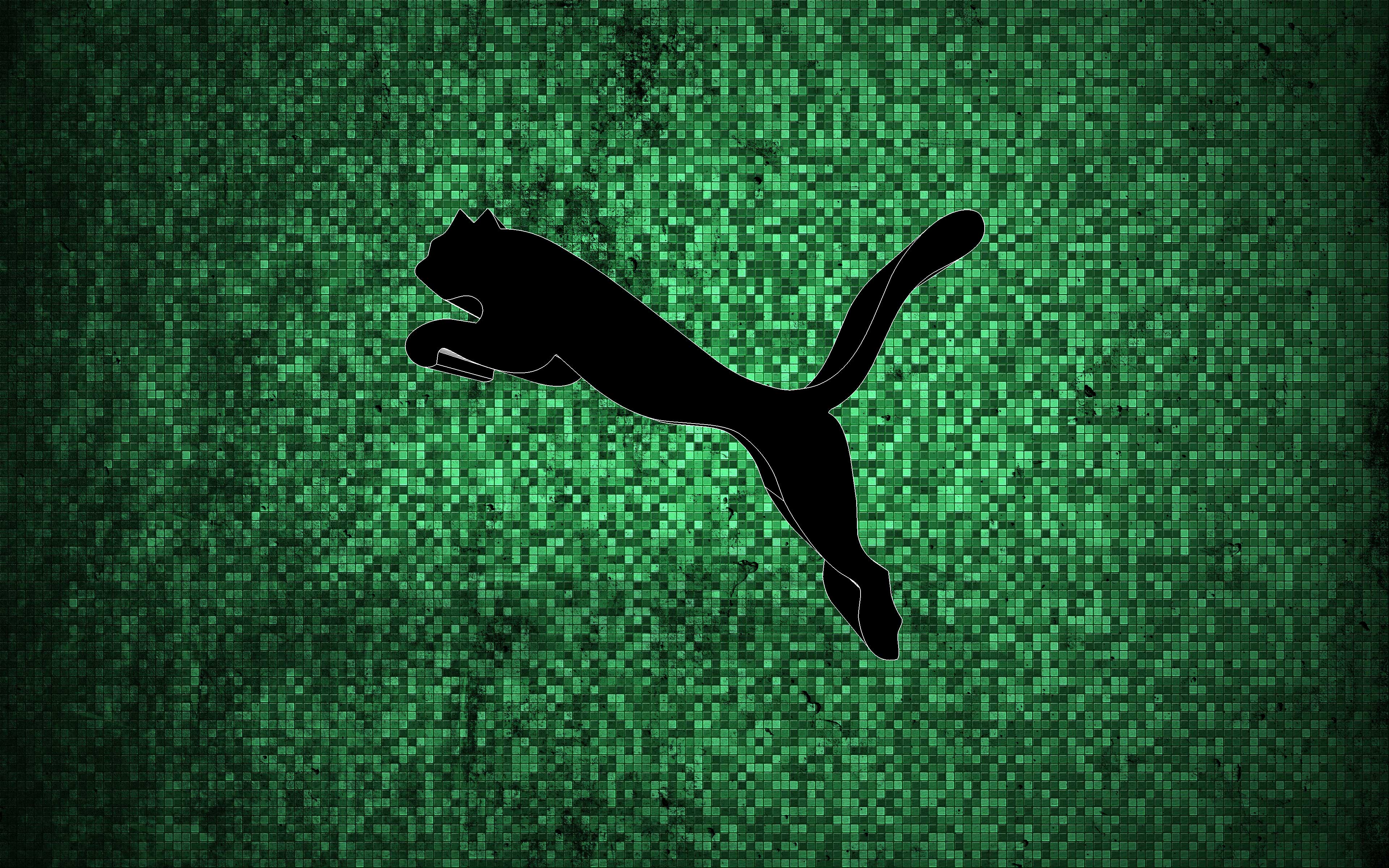 Green Puma Wallpaper