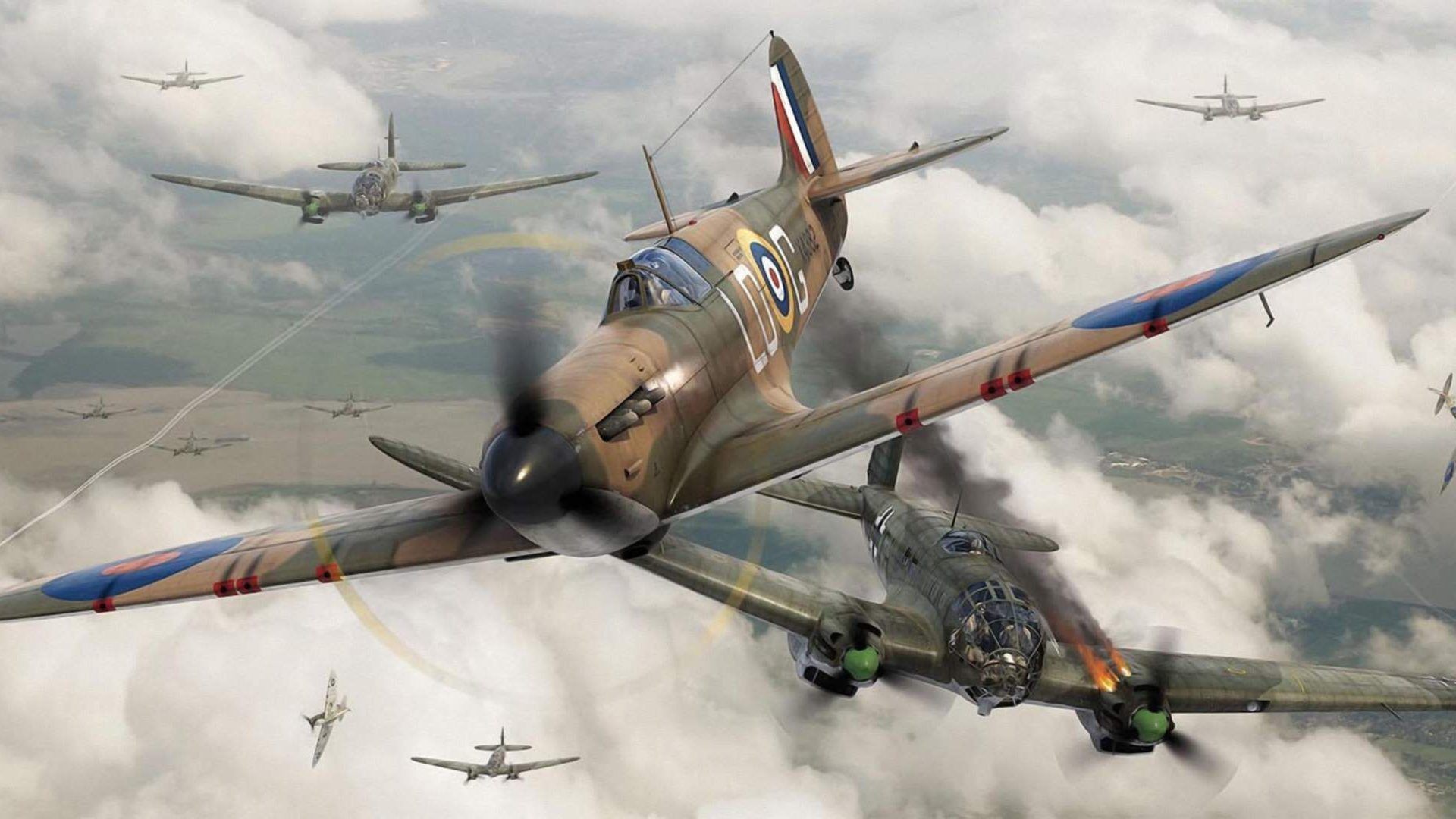 WW2 Warbirds Wallpaper