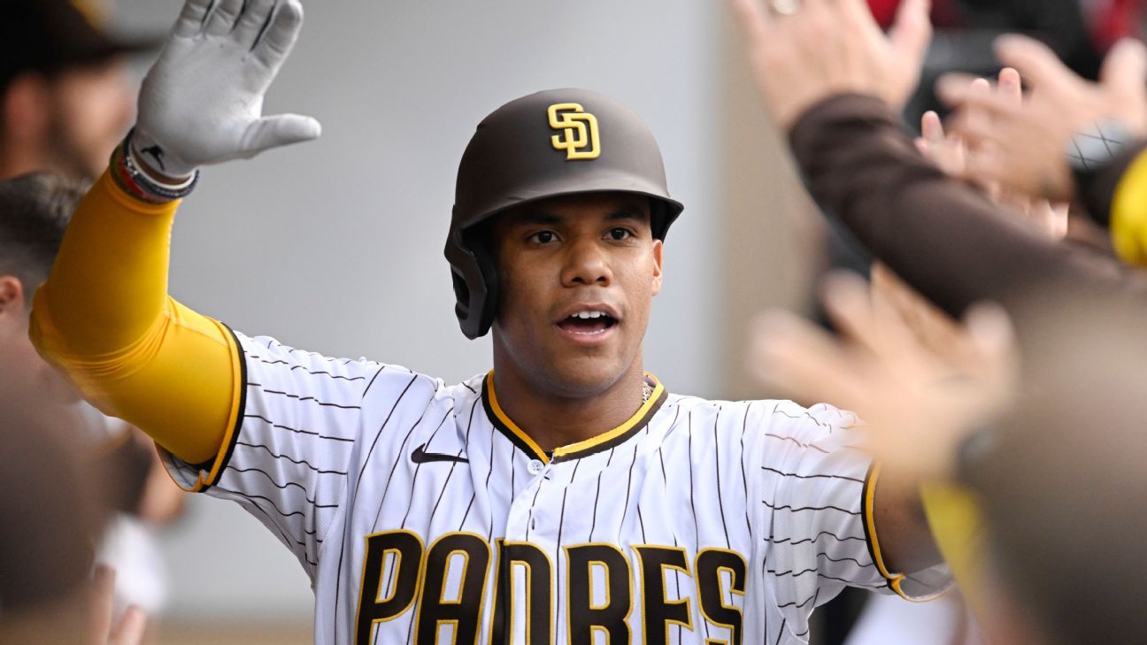 Juan Soto 'pumped' to join stacked San Diego Padres lineup, which roughs up Colorado Rockies in slugger's debut