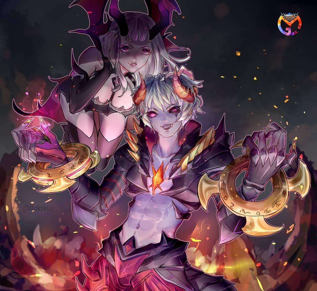 Download Dyrroth Mobile Legends Selena Anime Aesthetic Wallpaper