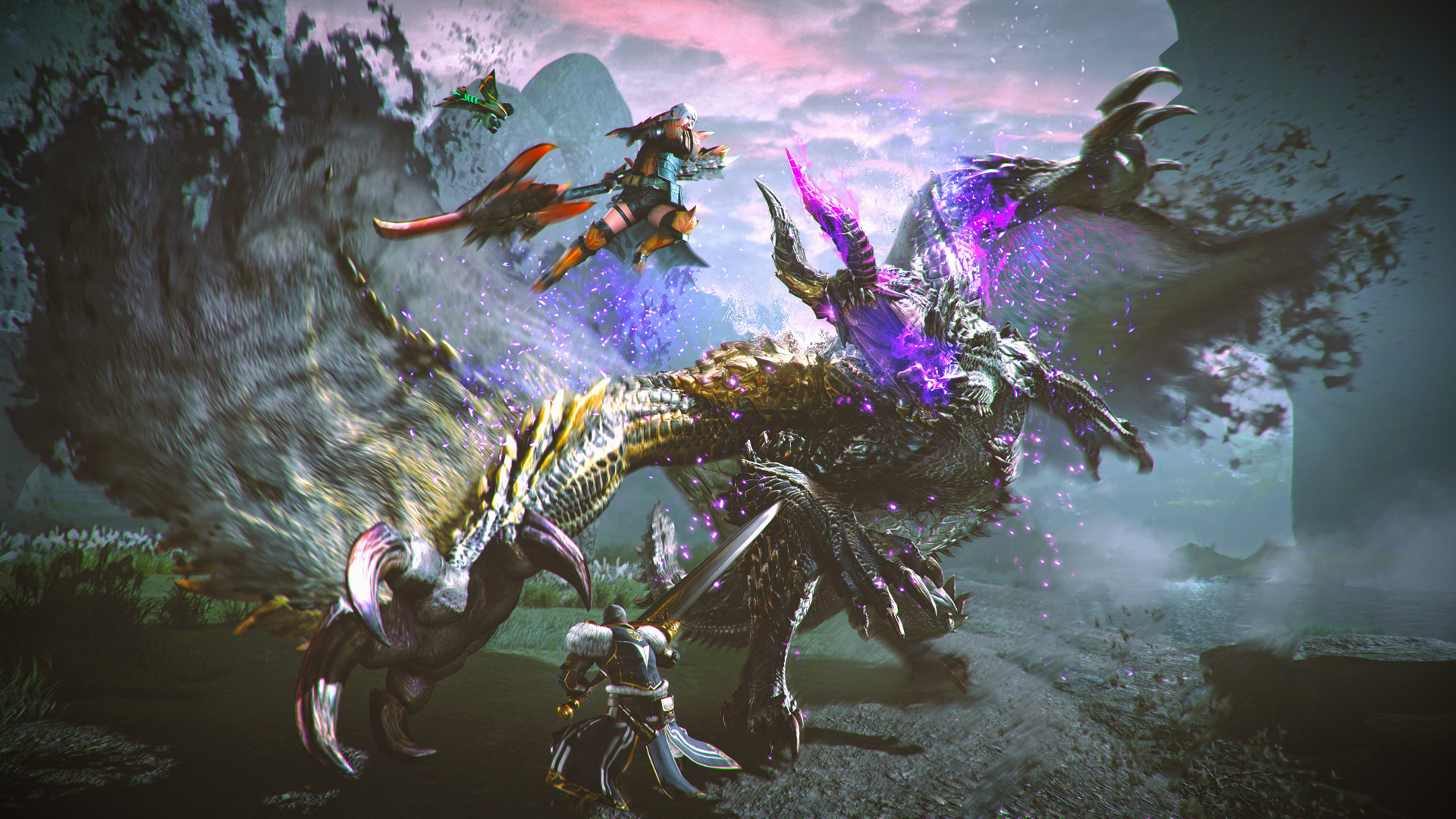 MHR SB Start Screen Gore Magala at Monster Hunter Rise mods and community