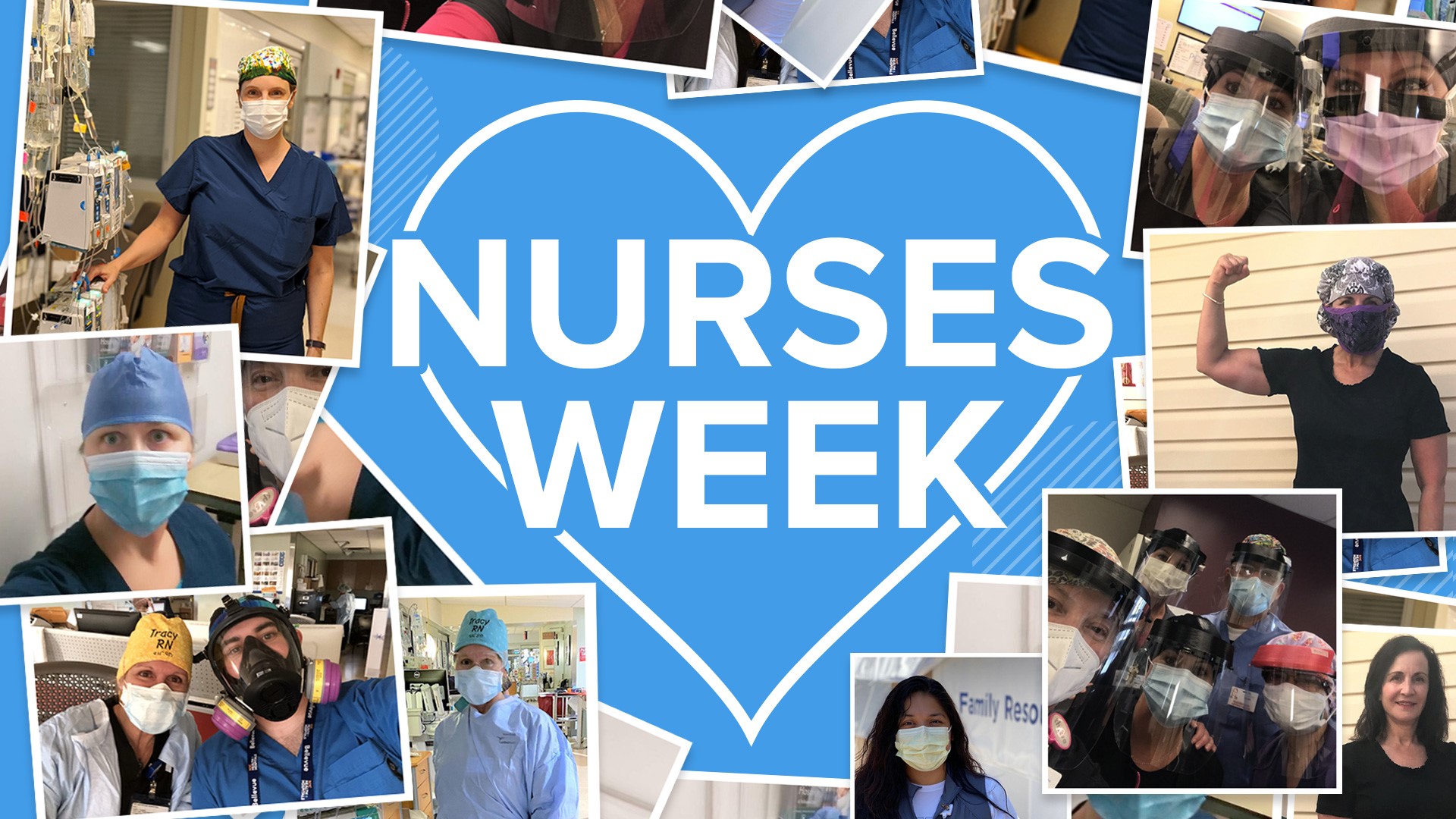 The photo and tributes of thanks from San Diegans to nurses, as we begin our celebration of National Nurses Week