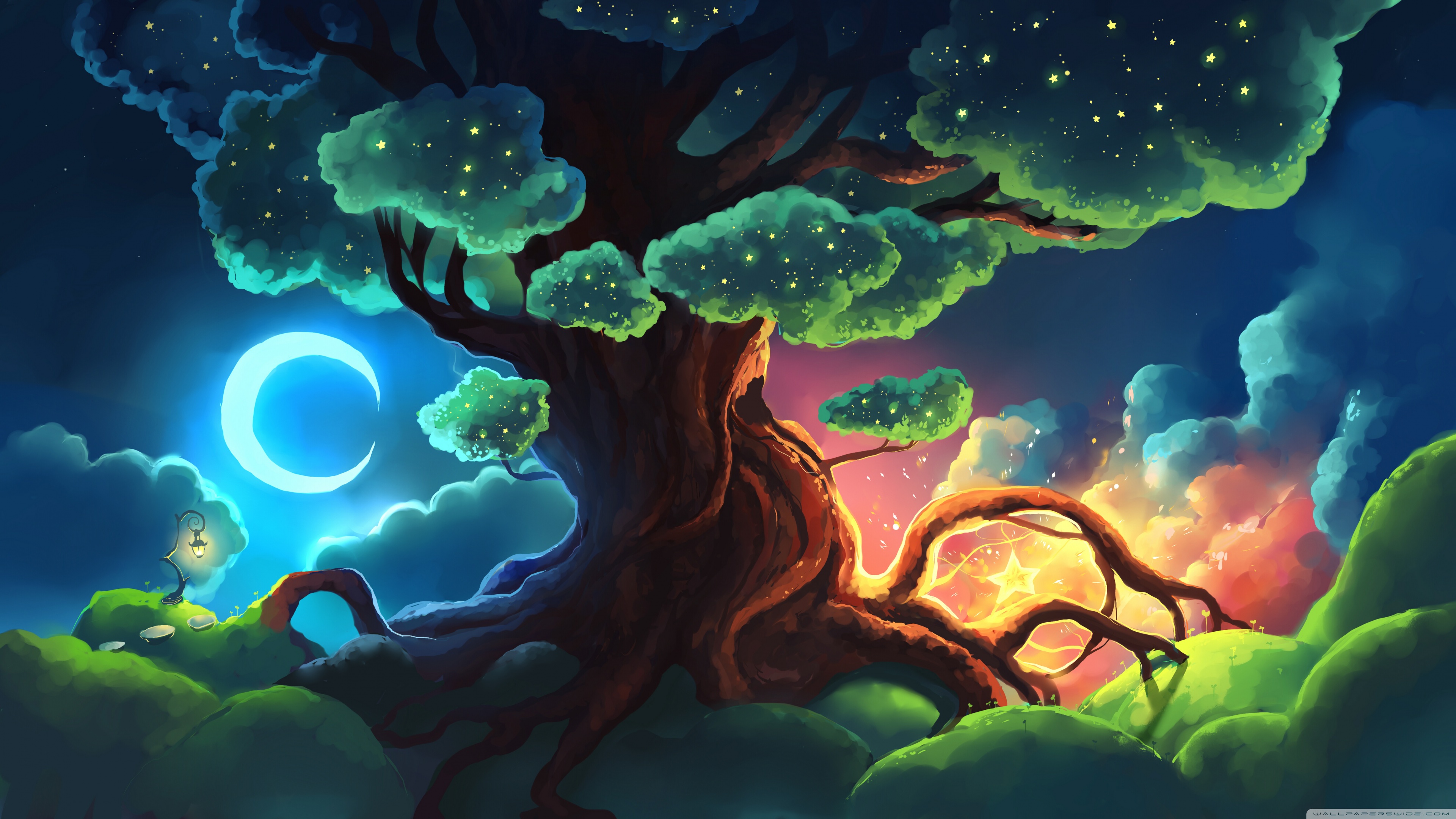 Magic Tree Wallpaper