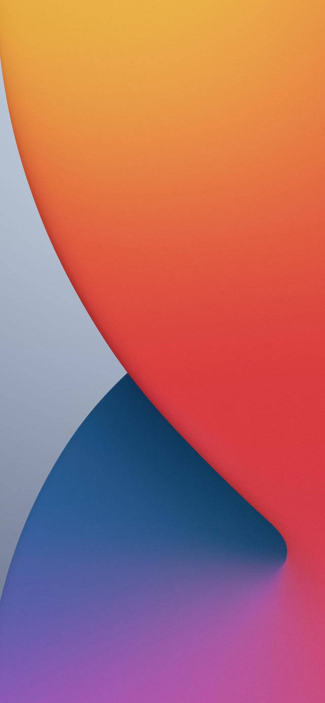 Download iPhone 14 Quarter Orange Wallpaper