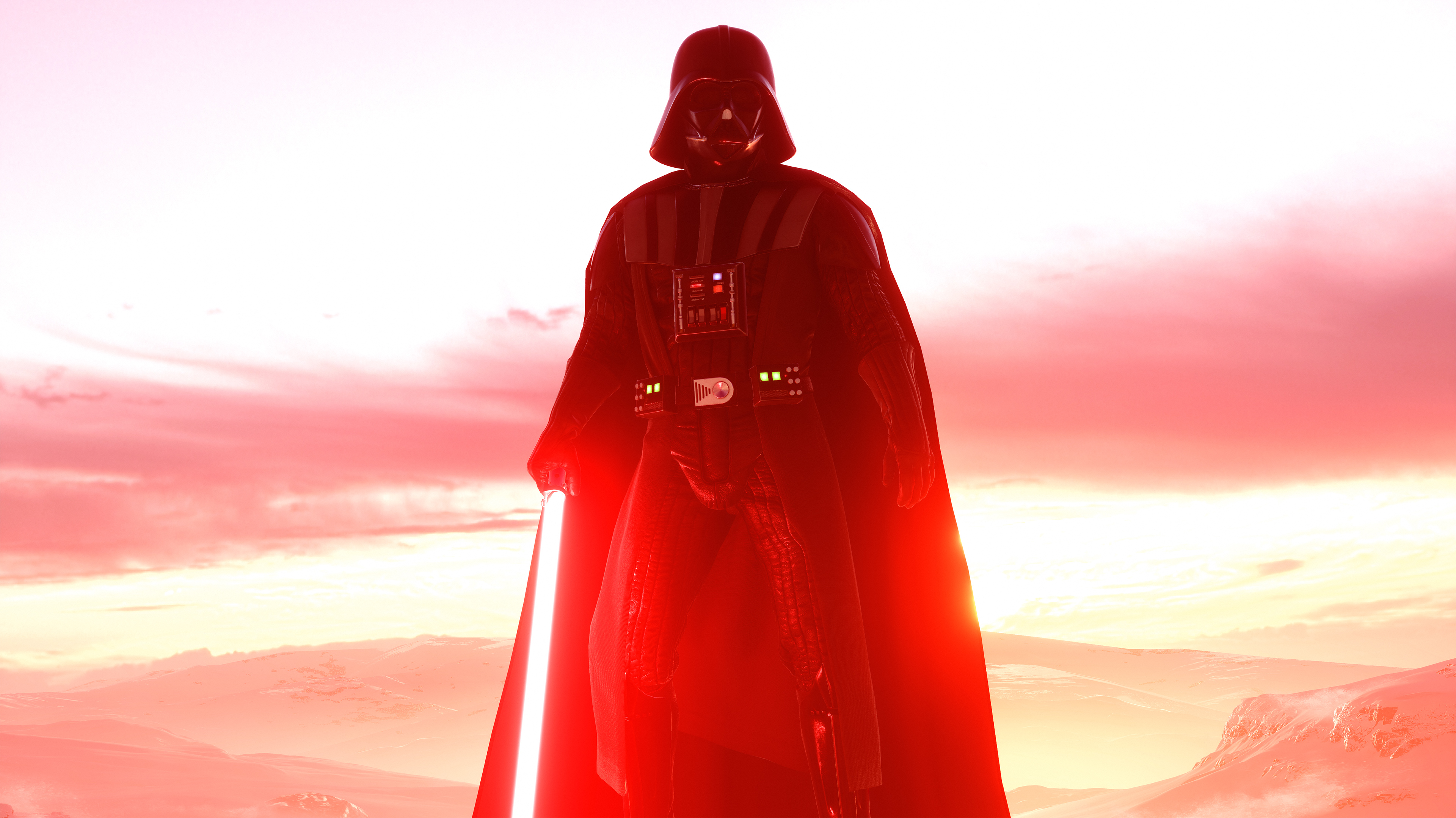 Wallpaper Darth Vader, Star Wars Battlefront Ii, Star Wars, Red, Outerwear, Background Free Image