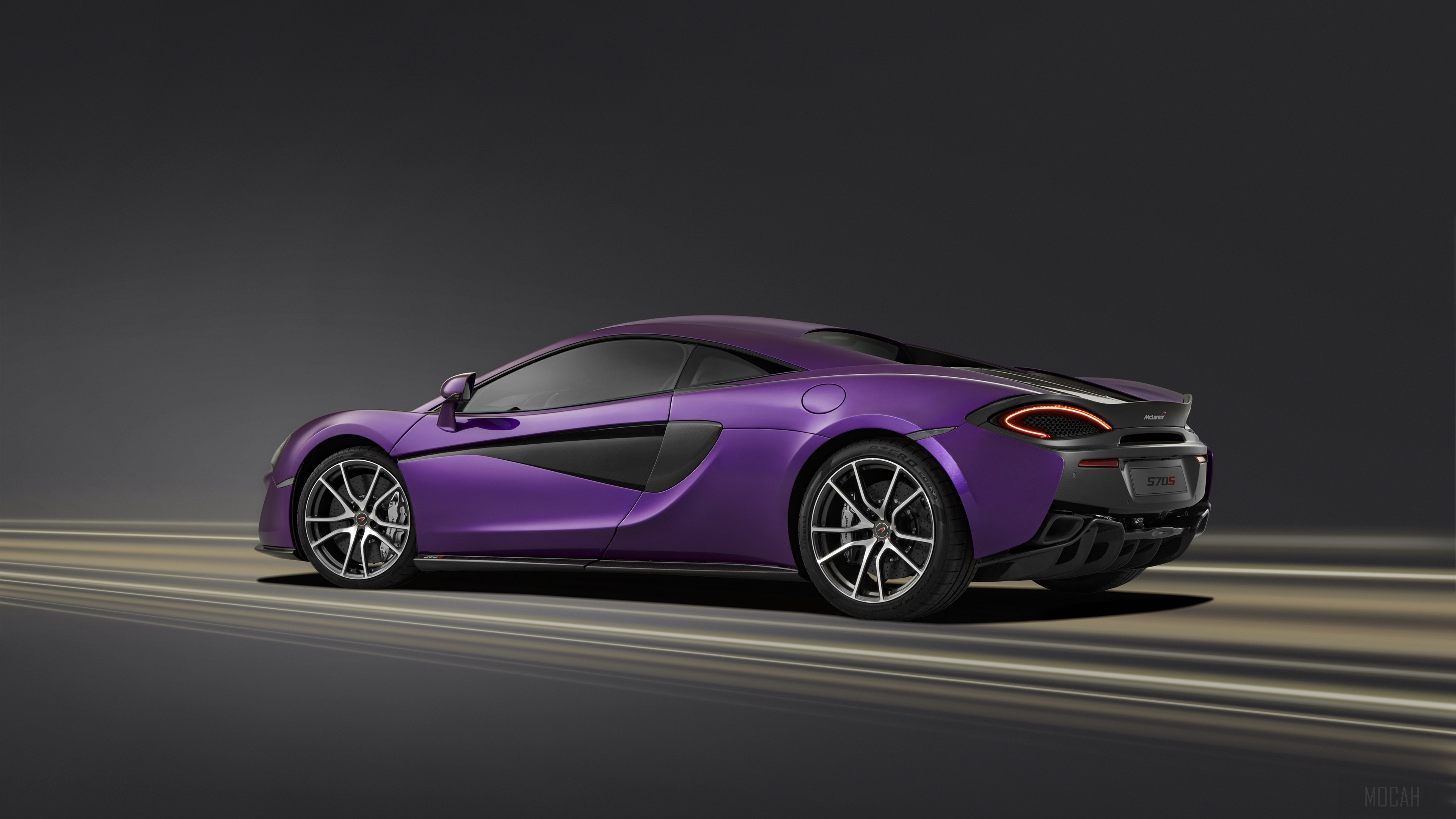 Car, McLaren, McLaren 570S, Purple Car, Supercar, Vehicle 4k Gallery HD Wallpaper