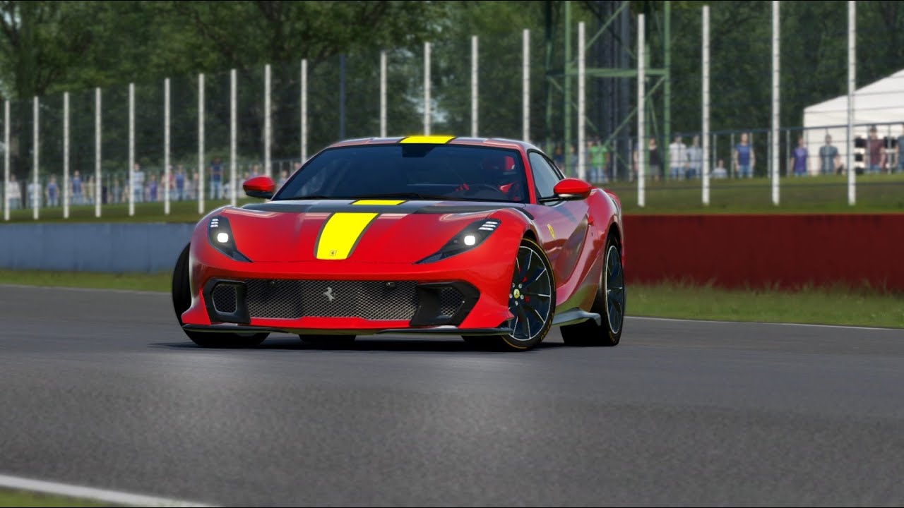 Ferrari 812 Competizione 2021 Top Gear Testing
