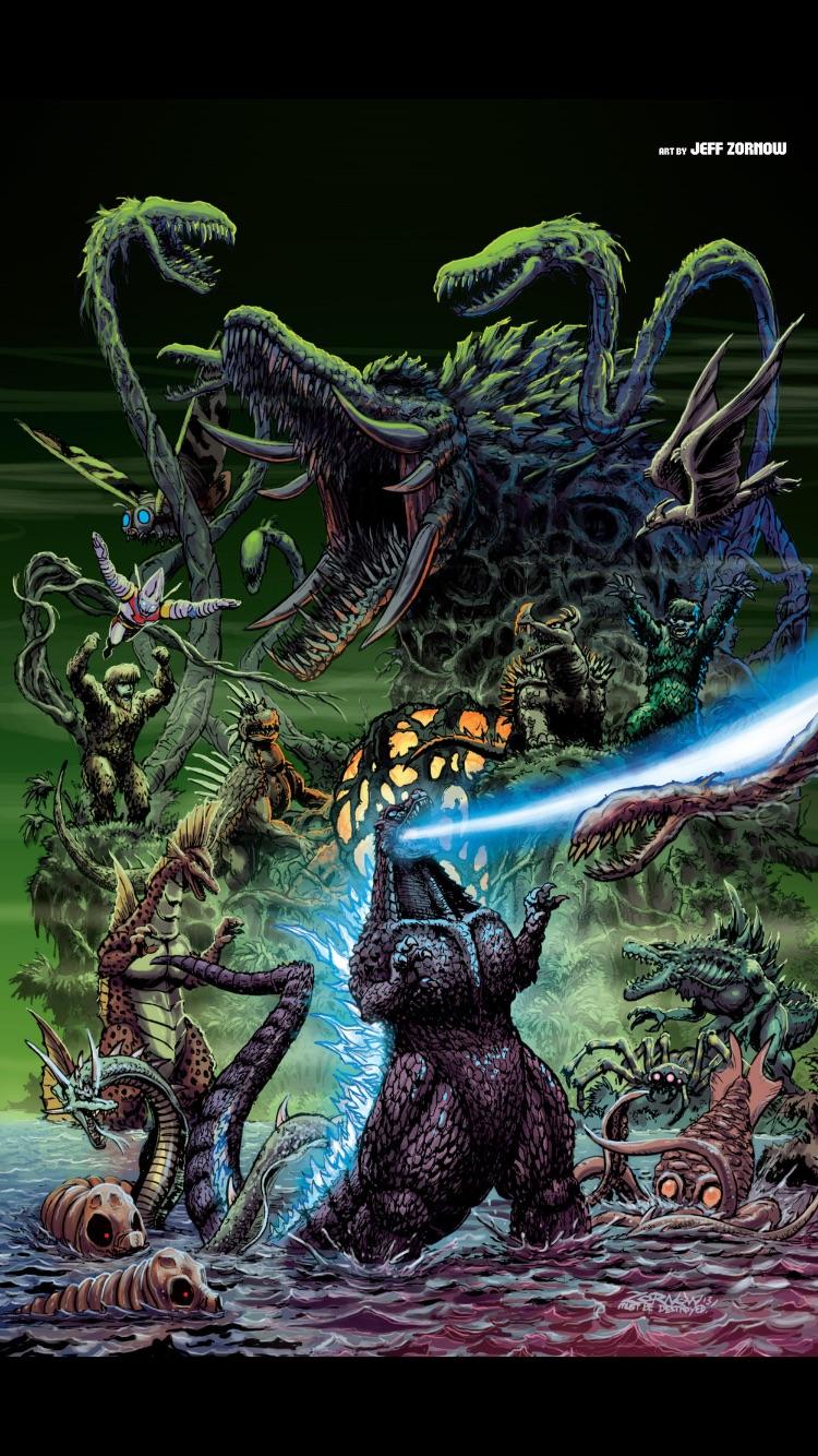 This artwork from Godzilla: Rulers of Earth sends shivers down my spine. I want this on my wall very badly!