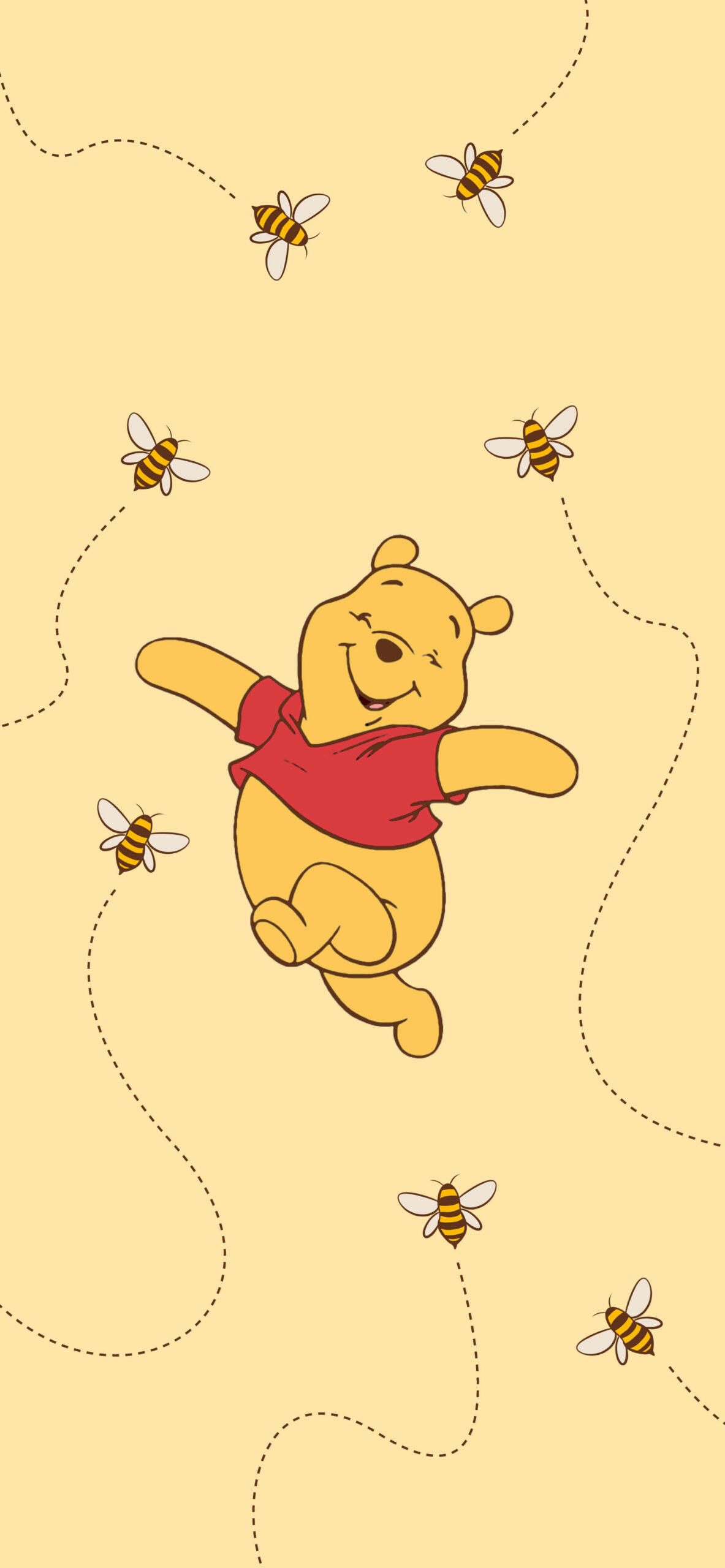 Winnie the Pooh Yellow Wallpaper the Pooh Wallpaper