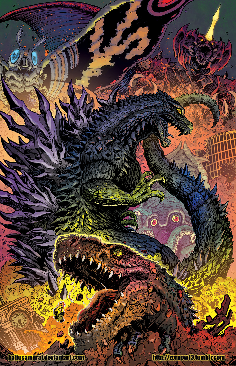 godzilla: rulers of earth Art