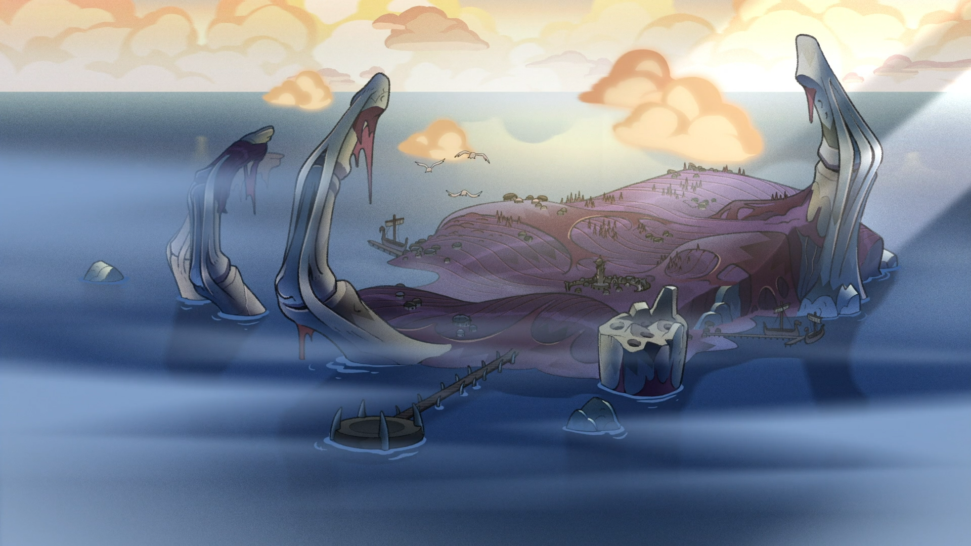 Titan Trapper Island. The Owl House