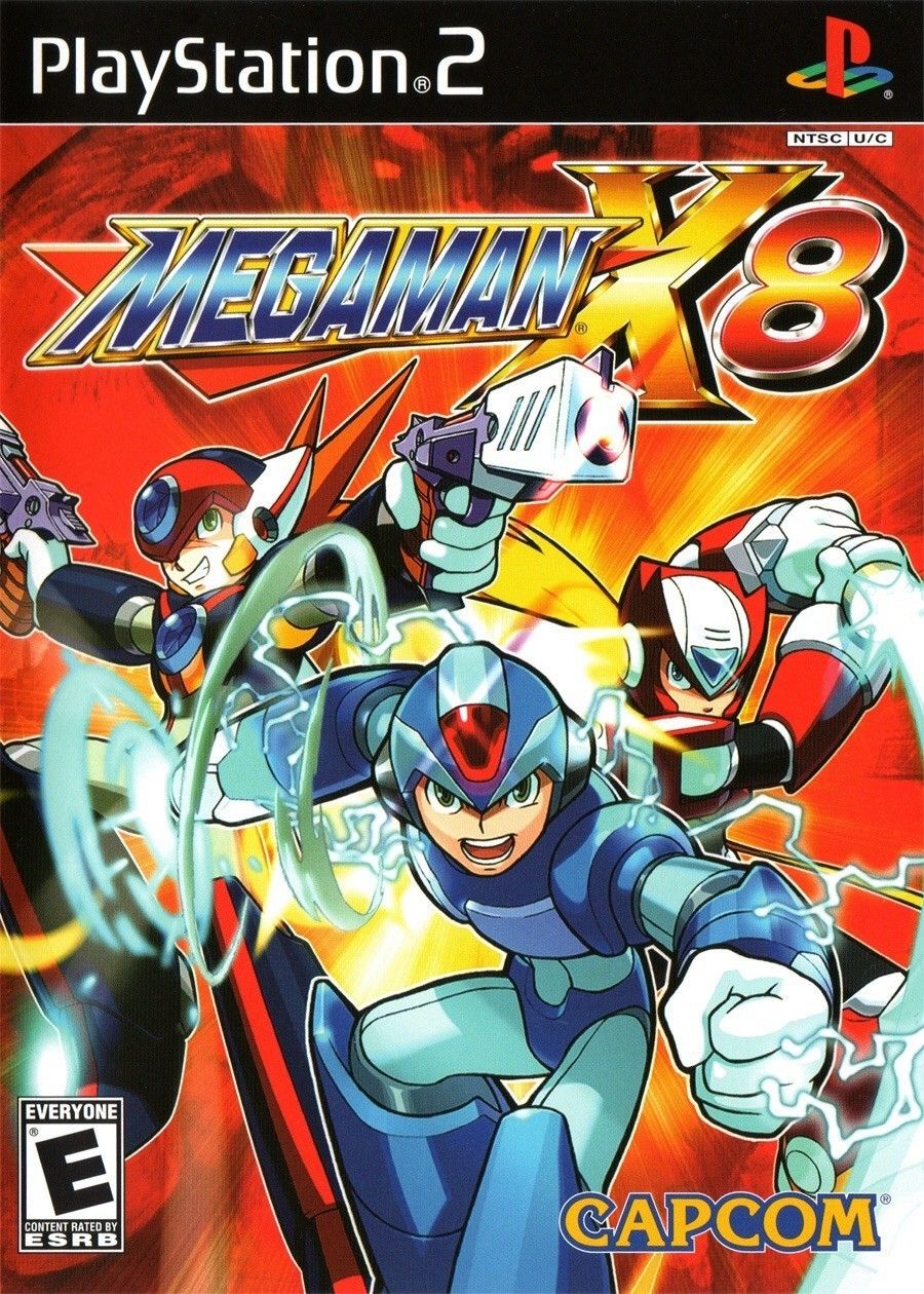 Megaman X8. Mega man, Gamecube games, Playstation 2