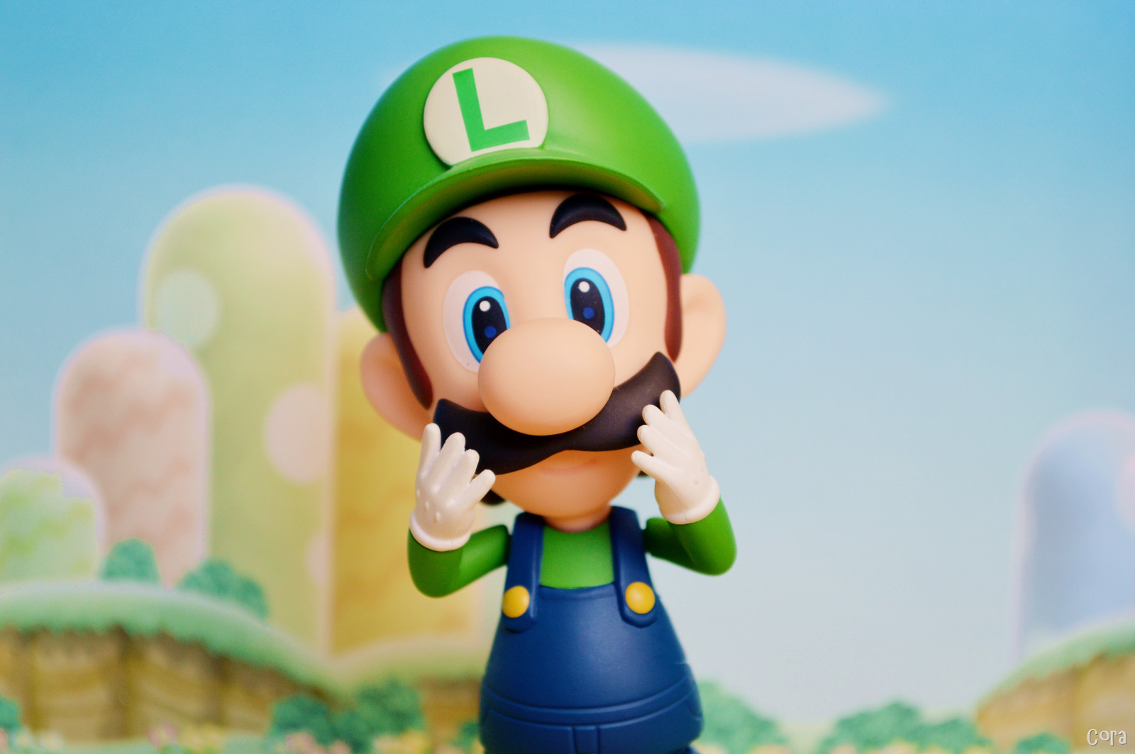 Wallpaper, new, anime, cute, manga, super, mario, figure, bros, Luigi, cora, nendoroid, corapullip 6016x4000