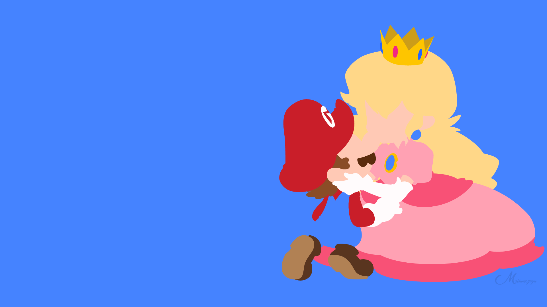 1920x1080 Mario, Peachette (Super Mario) wallpaper PNG