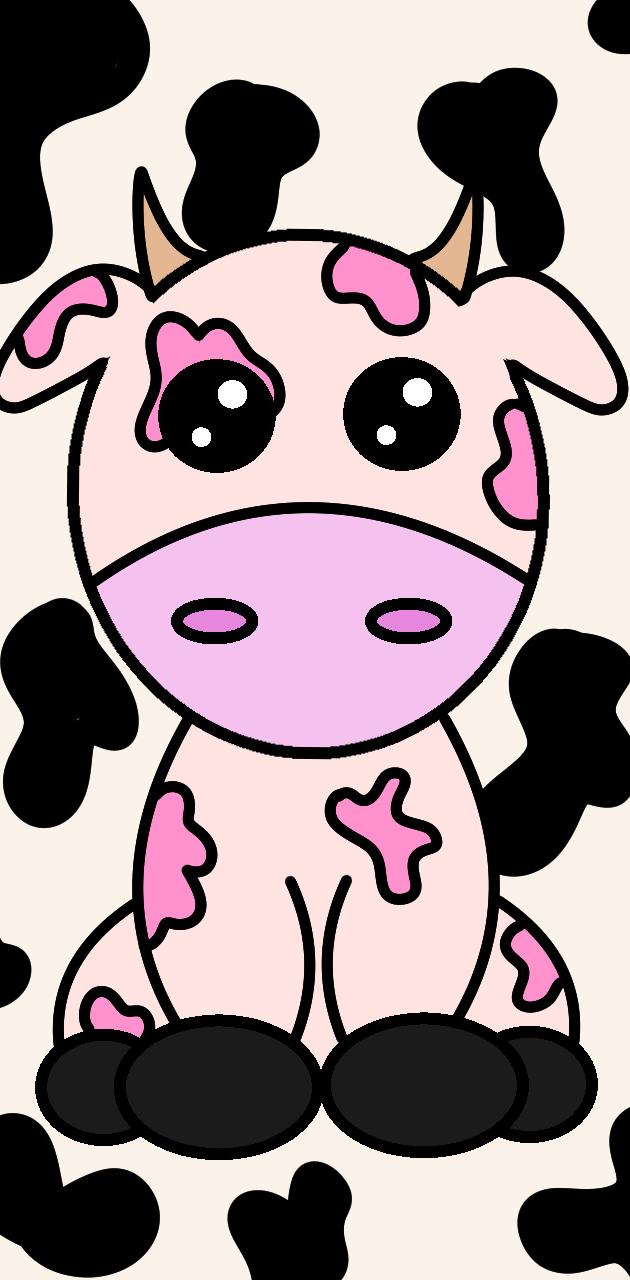 Strawberry Cow wallpaper