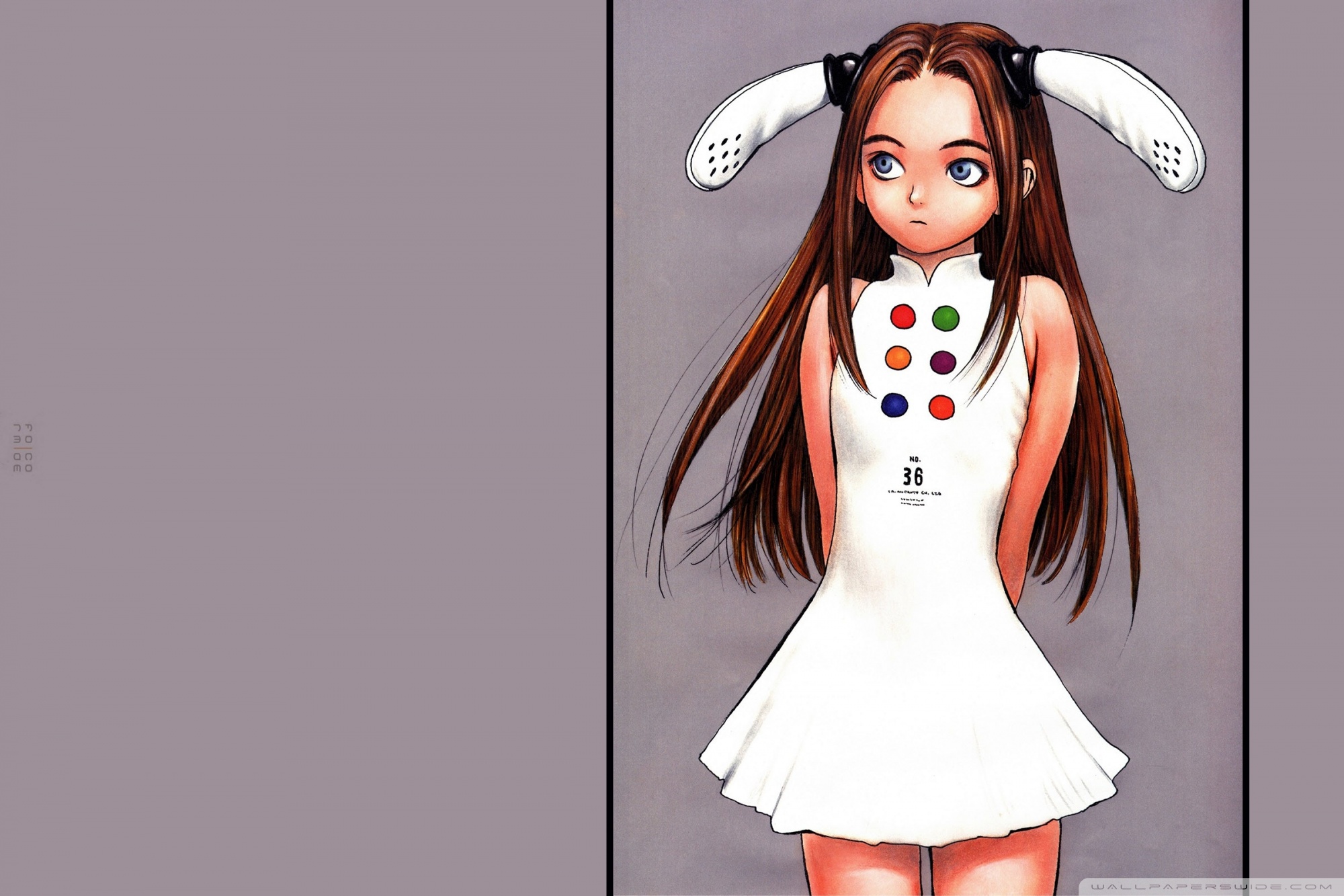 Girl With Bunny Ears Drawing, Anime Ultra HD Desktop Background Wallpaper for