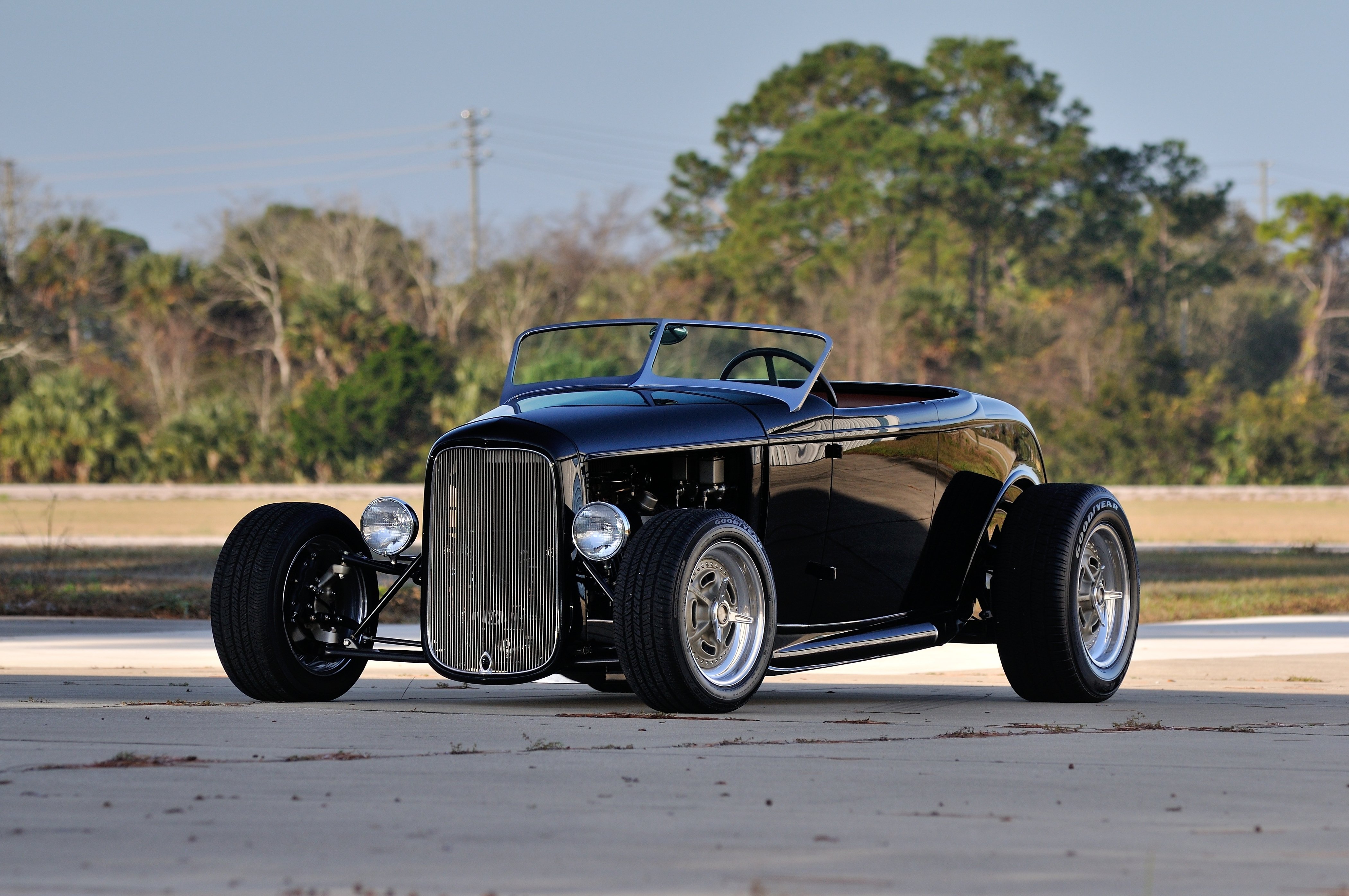 Ford HiBoy Roadster Hotrod Hot Rod Streetrod Street USA 4200x2790 06 Wallpaperx2790