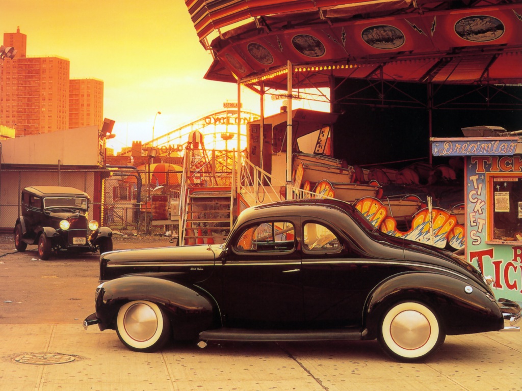 Hot Rods 1940 Ford Coupe And 1932 Ford Sedan