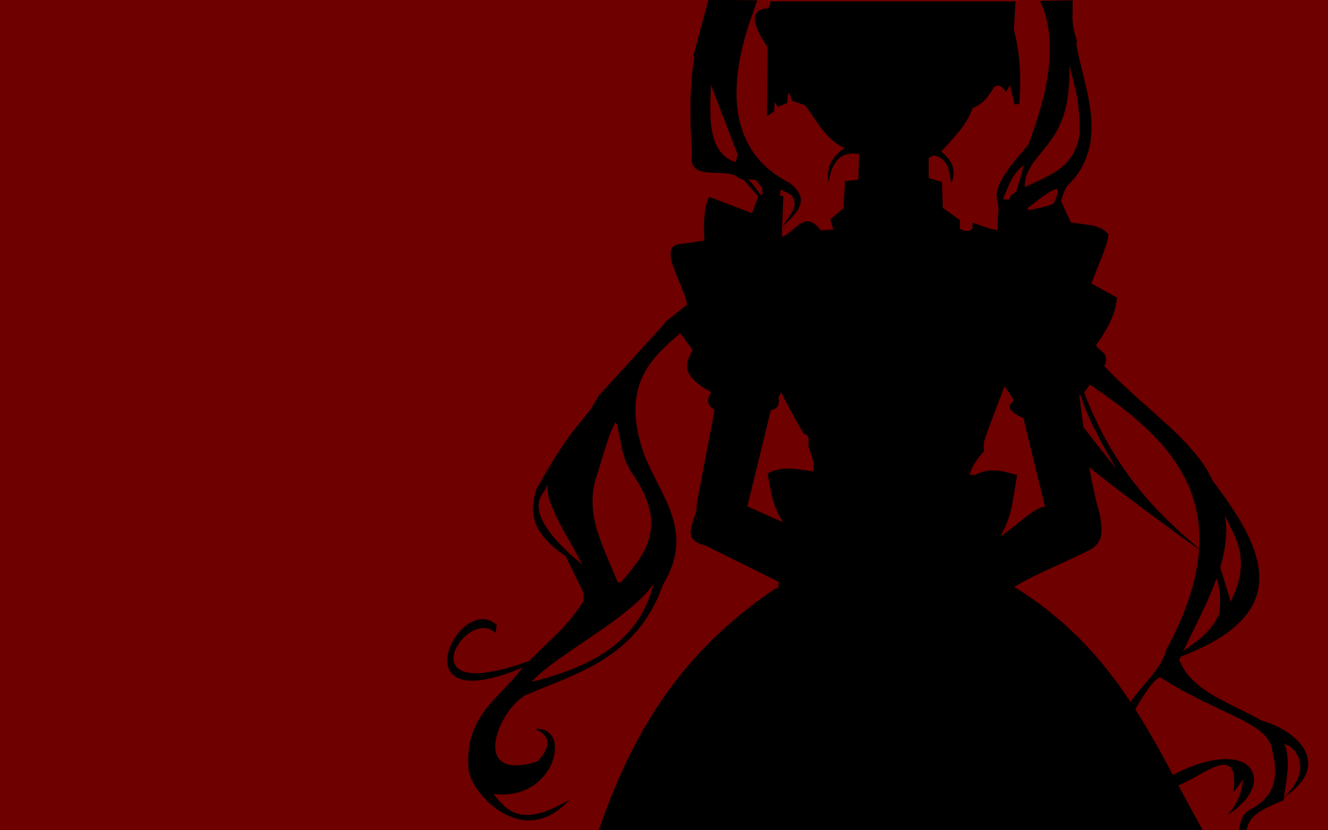 illustration, anime girls, silhouette, Maria Holic, Shin ji Matsurika, font Gallery HD Wallpaper