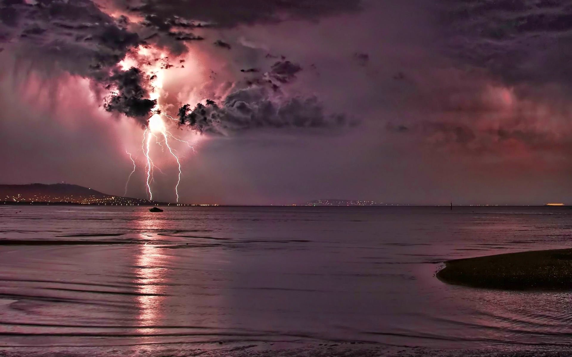 Thunderstorm Desktop Wallpaper