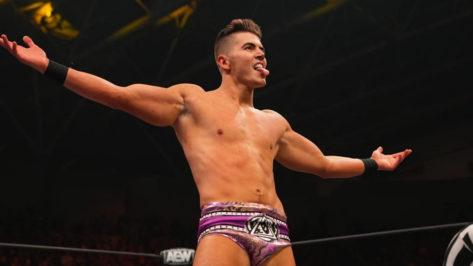 Sammy Guevara on highest point