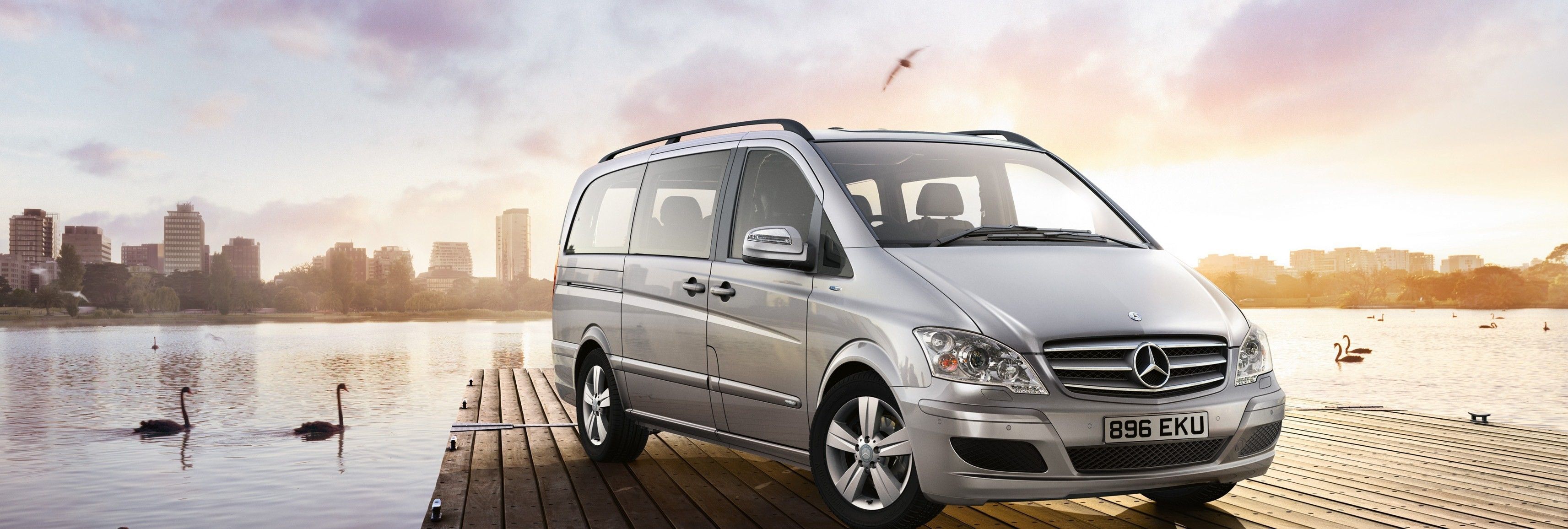 Mercedesbenz viano marco polo mercedes benz birds cars wallpaper