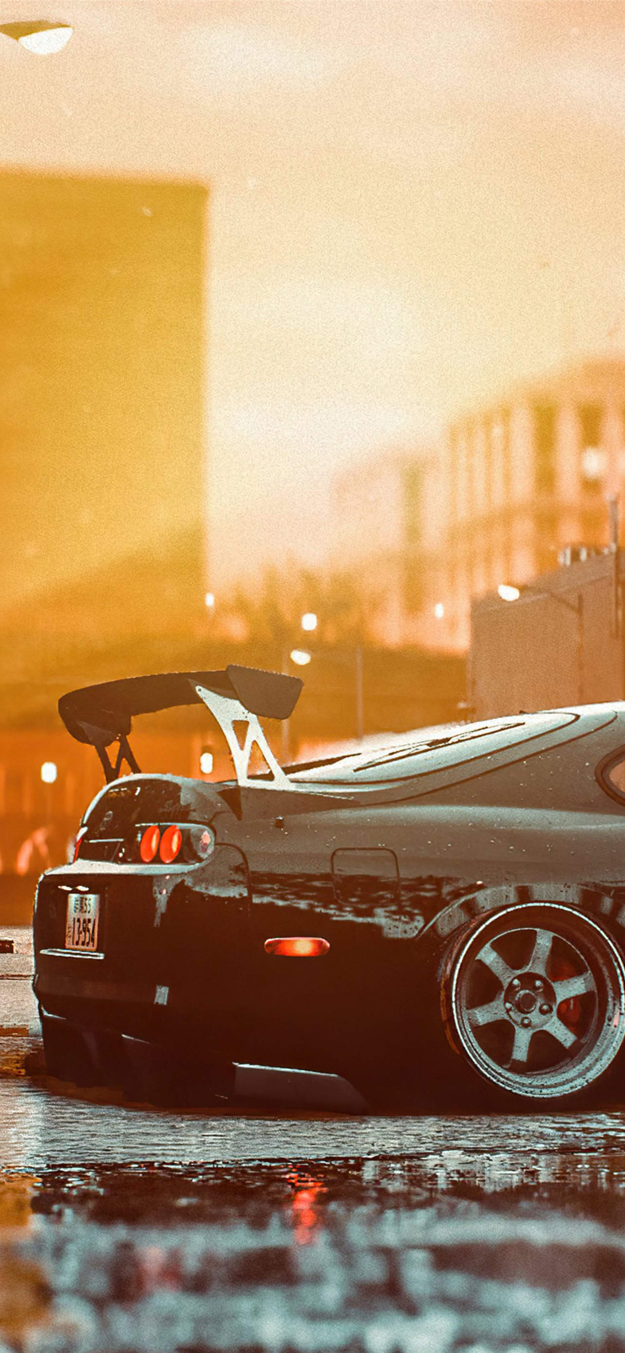 Toyota Supra Need For Speed Game 4k Sony Xperia X. iPhone Wallpaper Free Download
