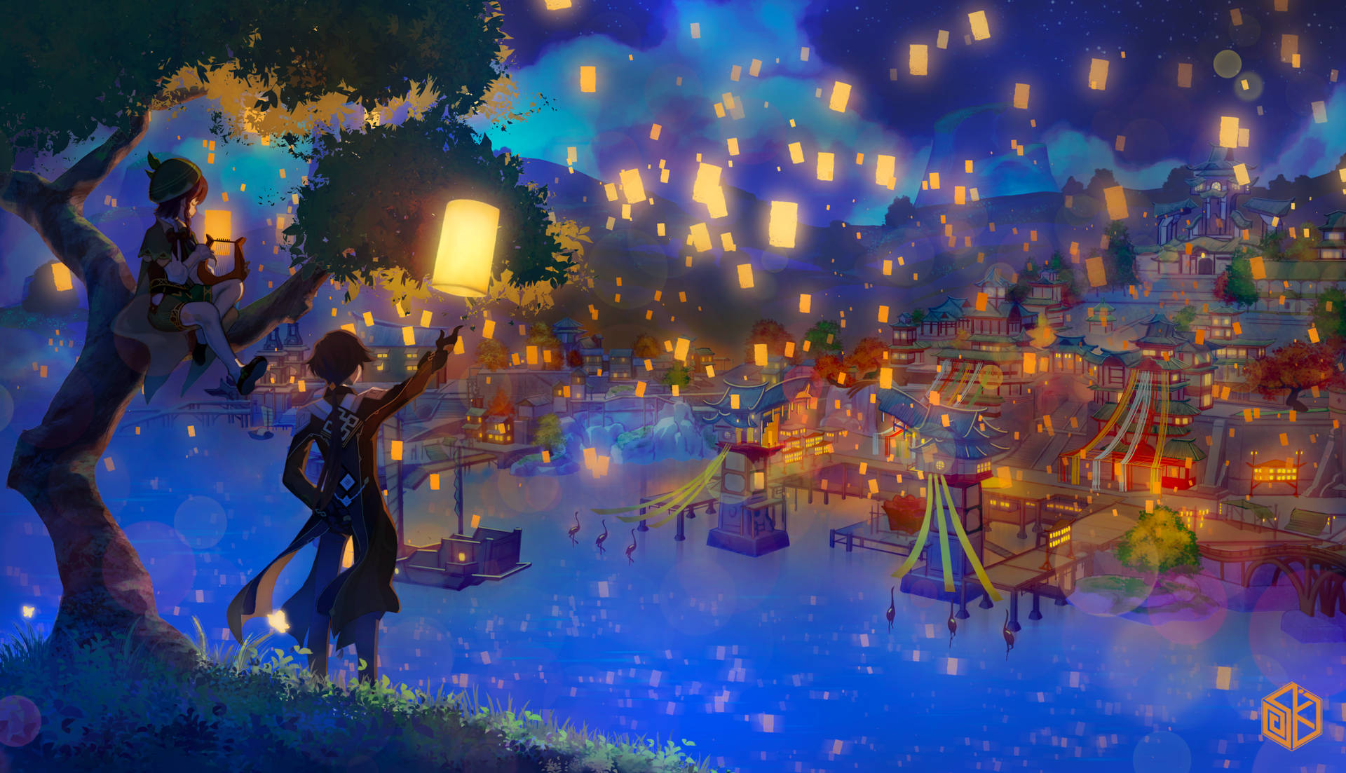 Download Genshin Impact Lanterns In