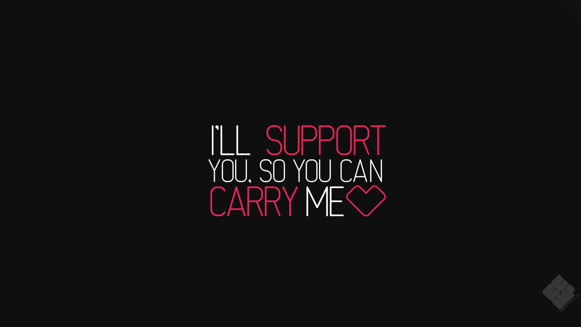 I'll Support Quote Digital Wallpaper, League Of Legends
