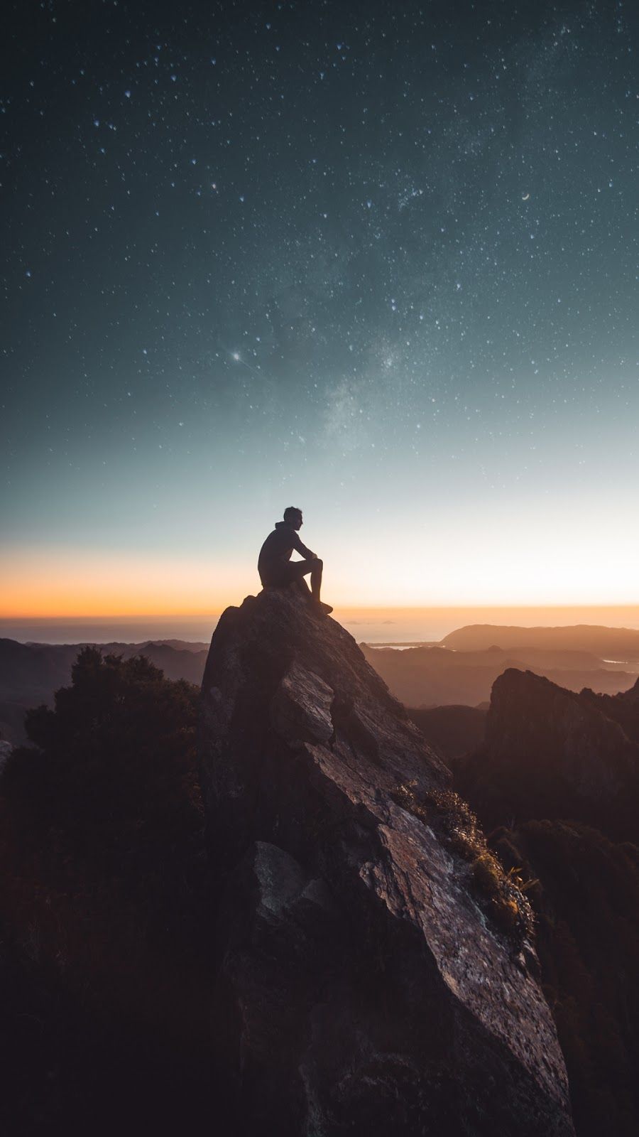 Top of Mountain Wallpaper