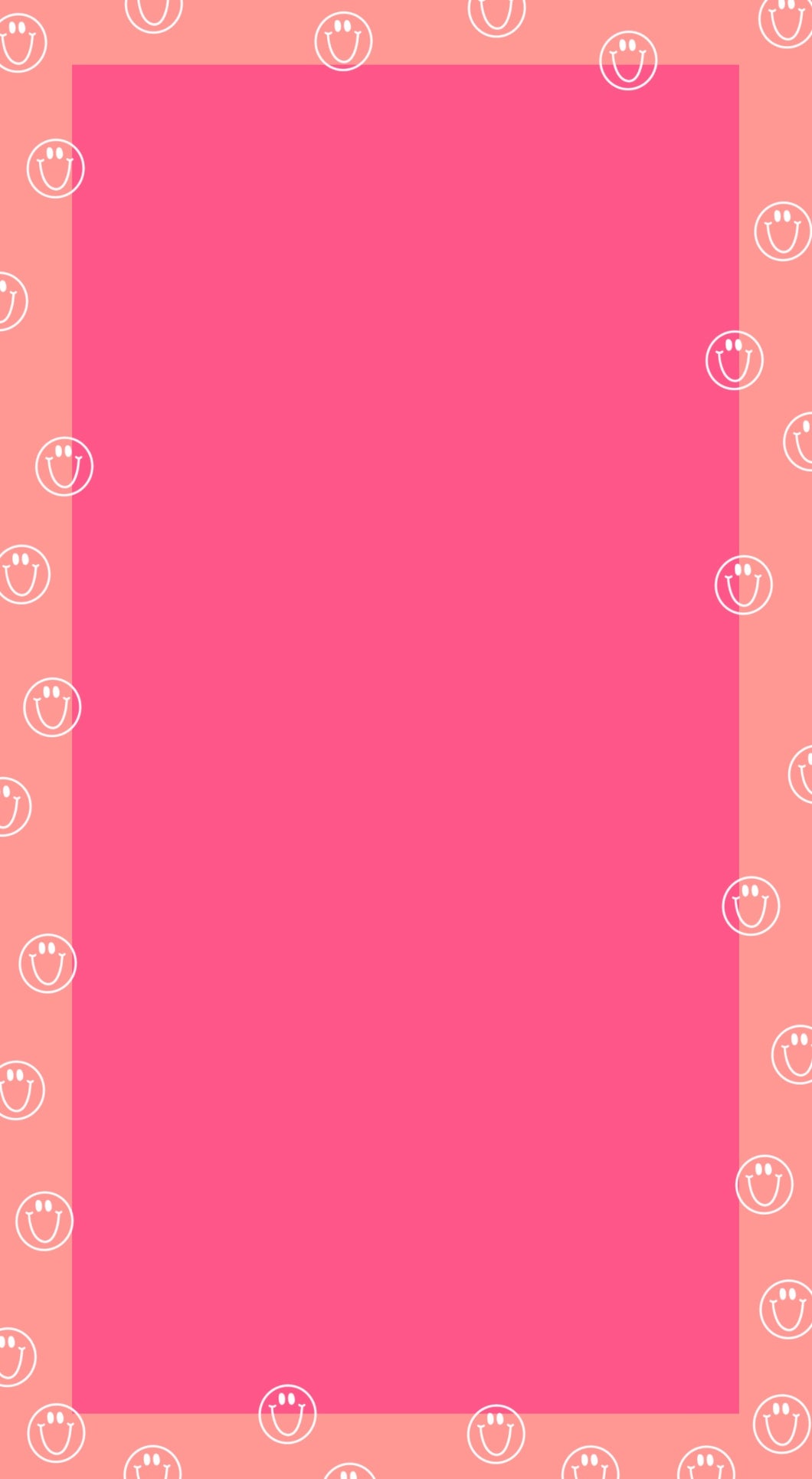 FREEBIE smiley face pink instagram /wallpaper