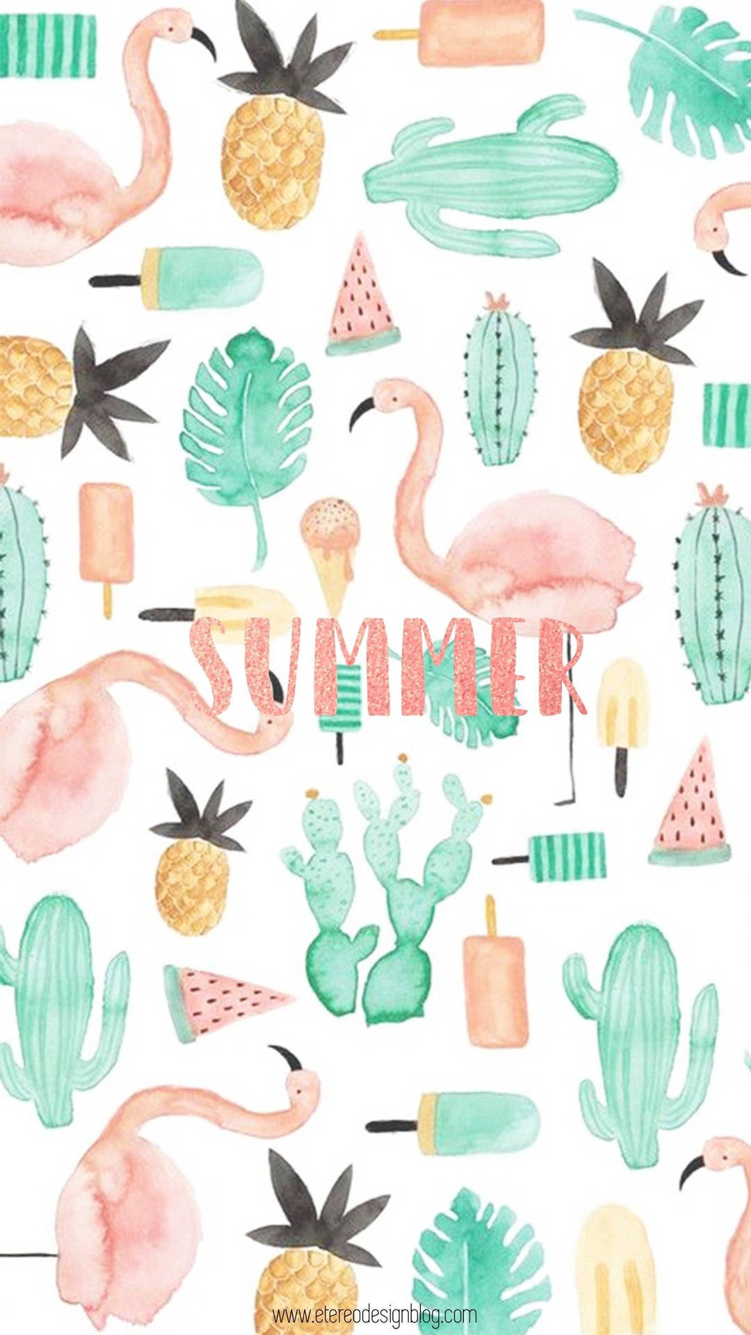 Download Aesthetic Cute Summer Art Wallpaper