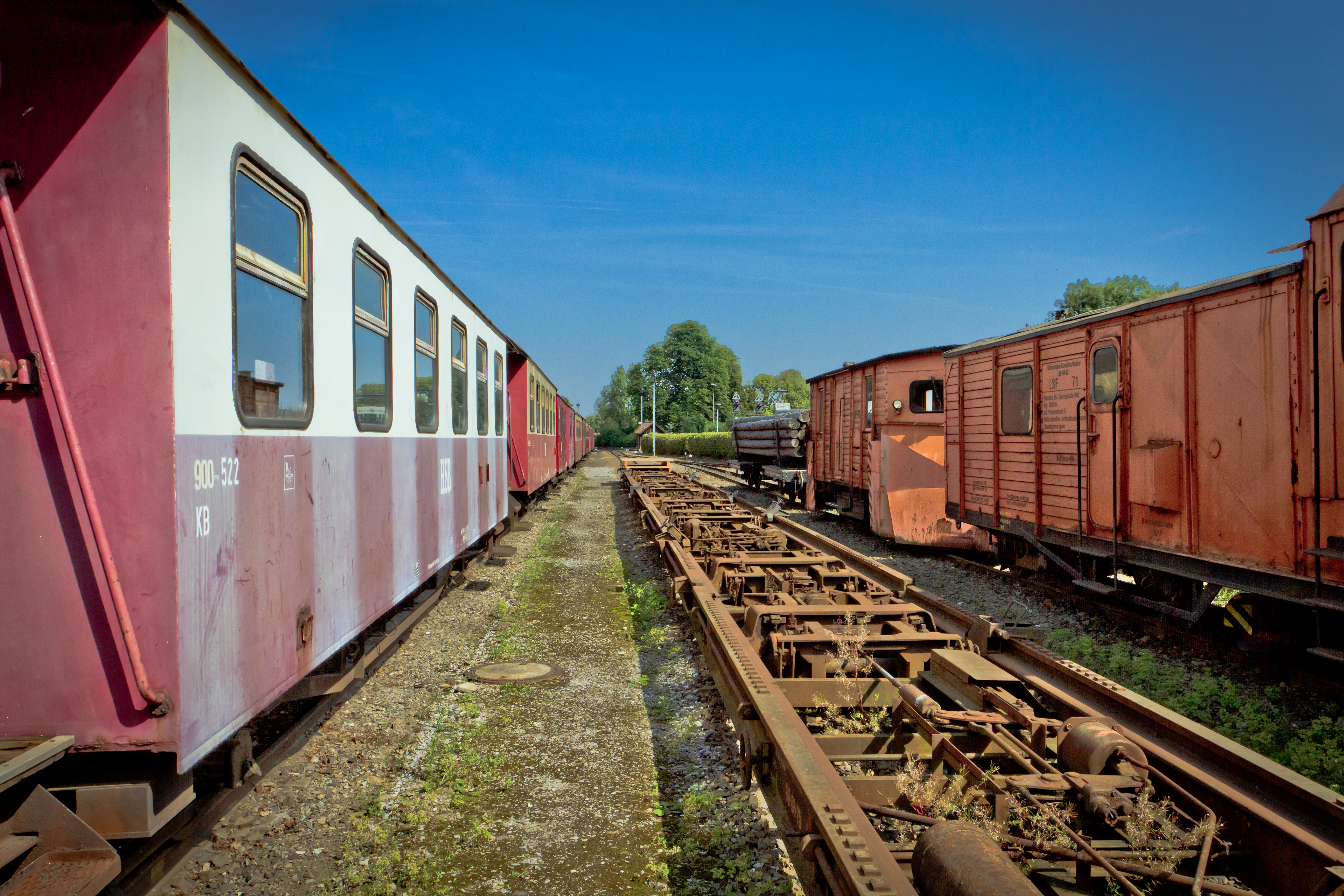 Wallpaper, summer, colors, station, train, Canon, Germany, out, deutschland, photography, photo, colorful, track, day, foto, watching, picture, l, tyskland, farver, harzen, eos7d 5184x3456