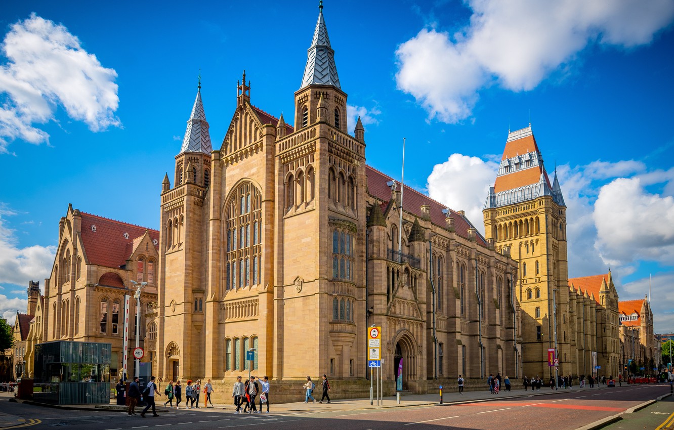 Wallpaper the sky, clouds, England, Manchester, Manchester image for desktop, section город