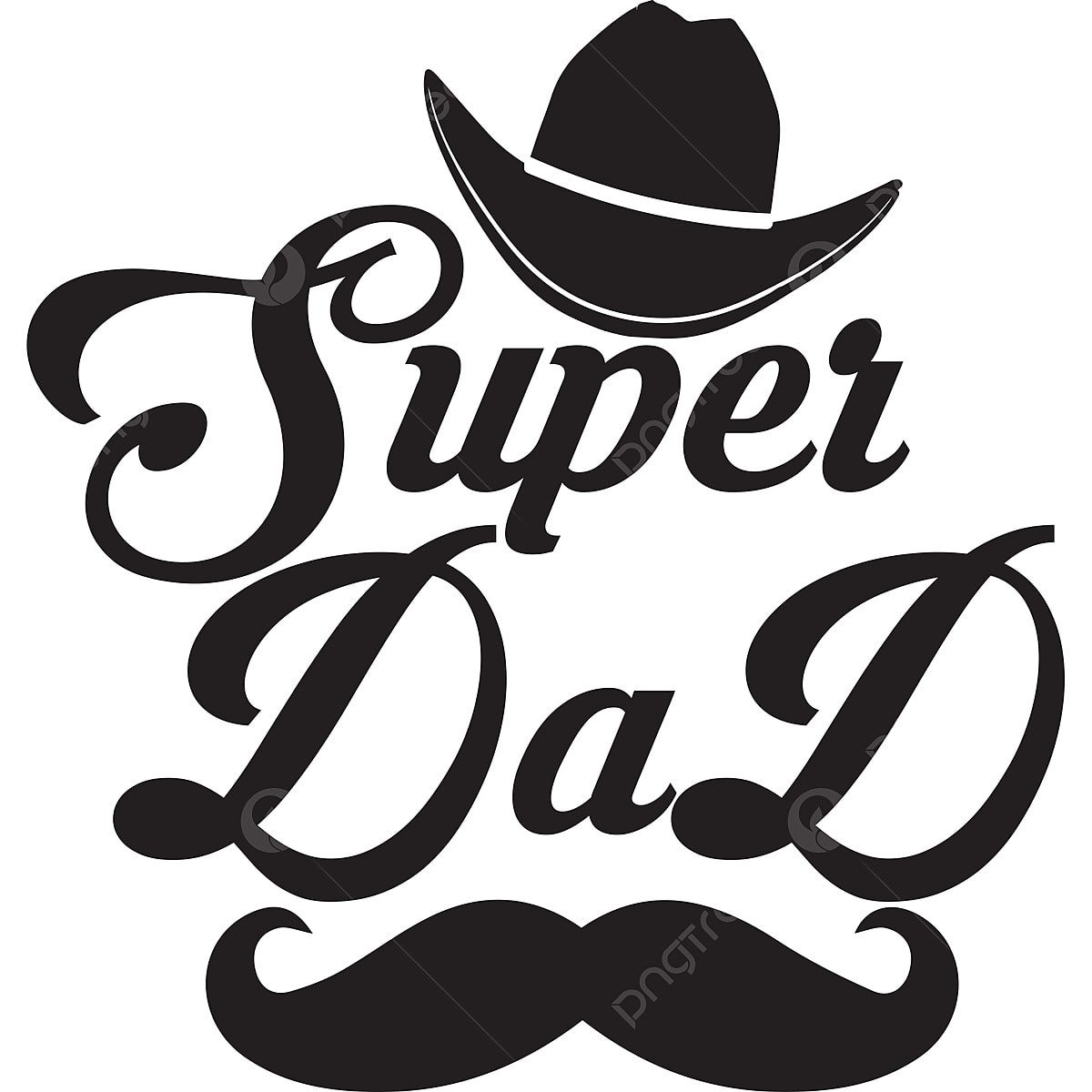 Super Dad PNG Transparent Image Free Download