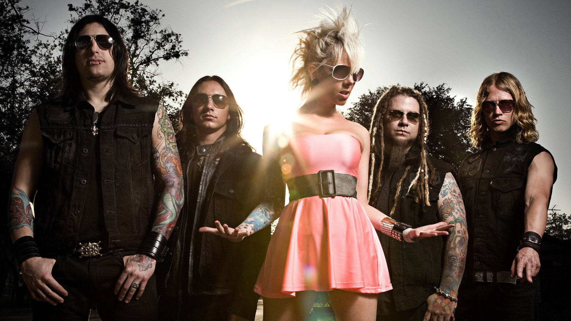 Download In This Moment Hardcore Band Wallpaper