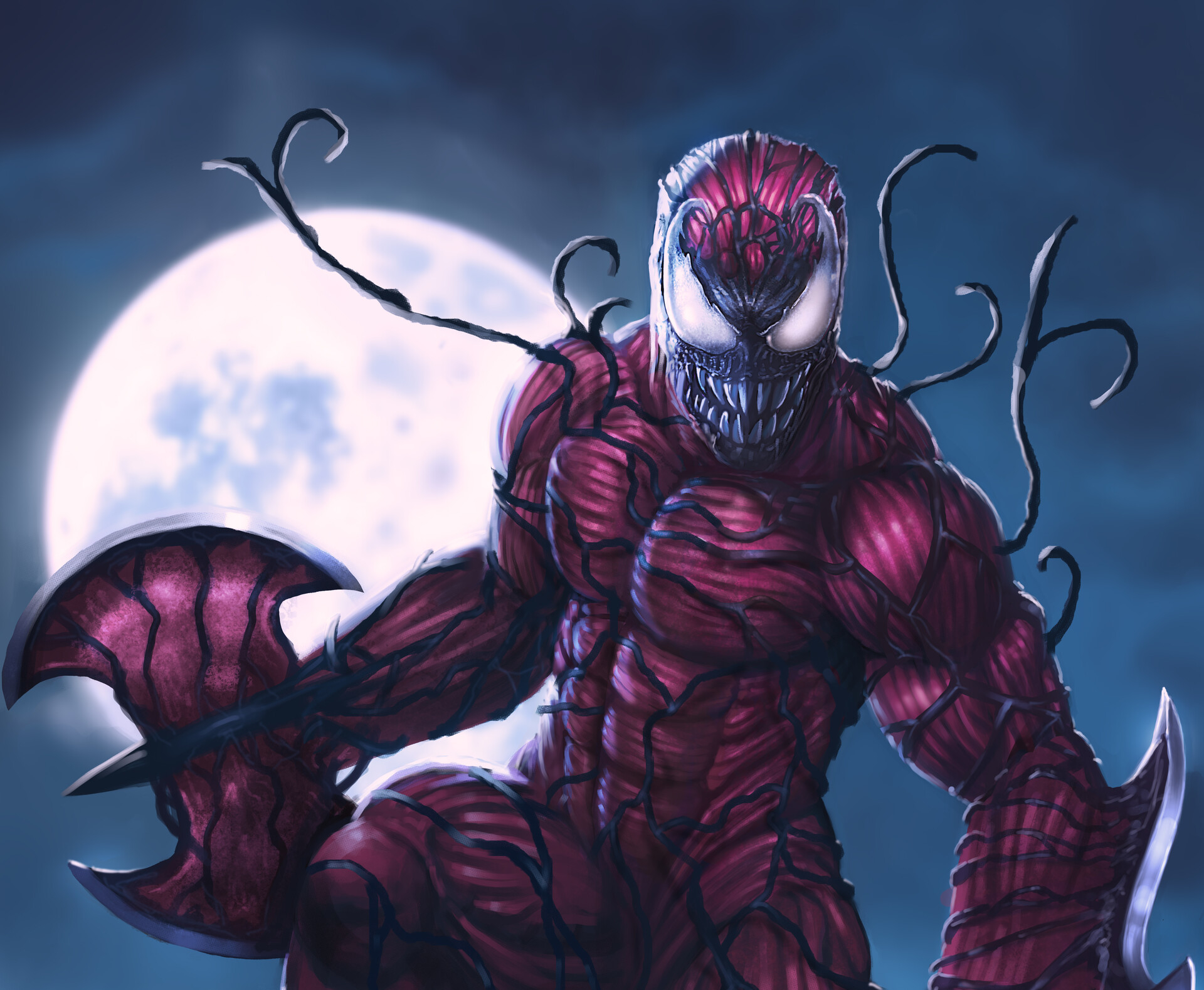 HD desktop wallpaper: Spider Man, Comics, Carnage (Marvel Comics), Carnage download free picture