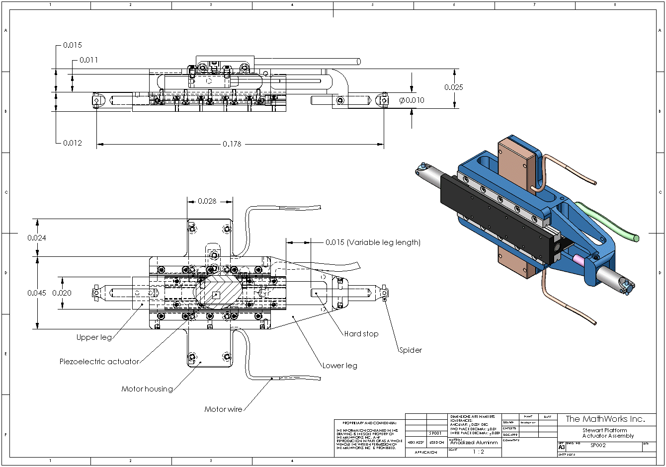 Mechanical Engineering Picture Drawing