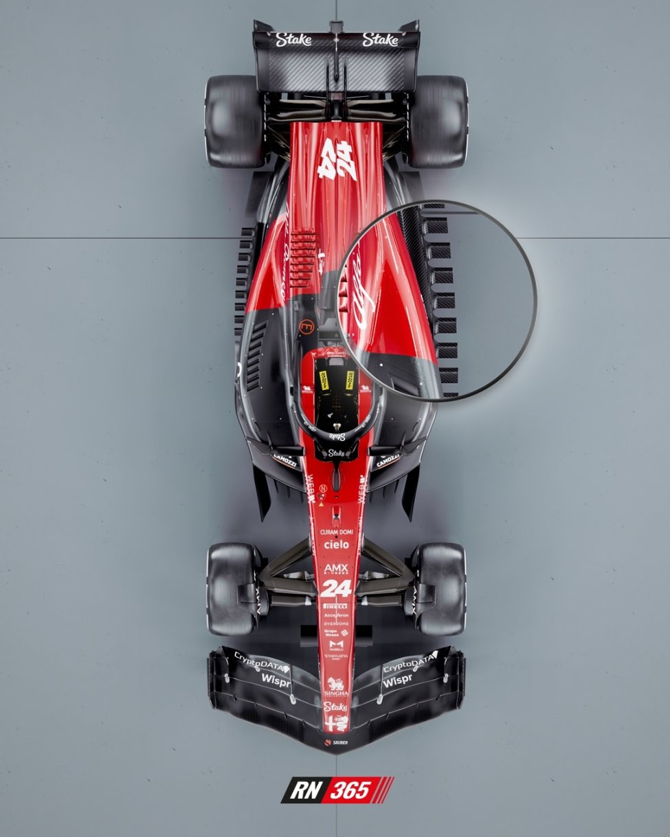 How Alfa Romeo have taken Red Bull inspiration for their C43