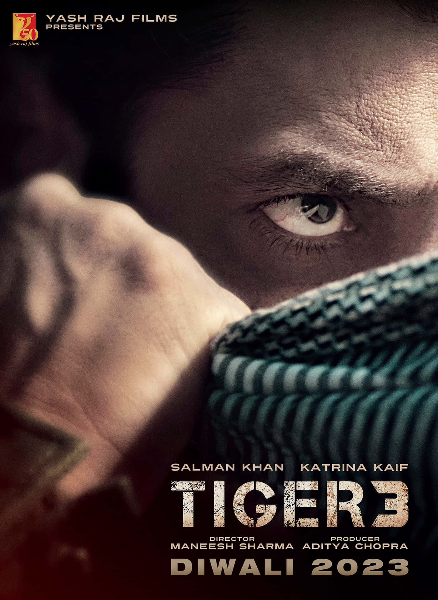 Download Tiger 3 YRF Movie Wallpaper