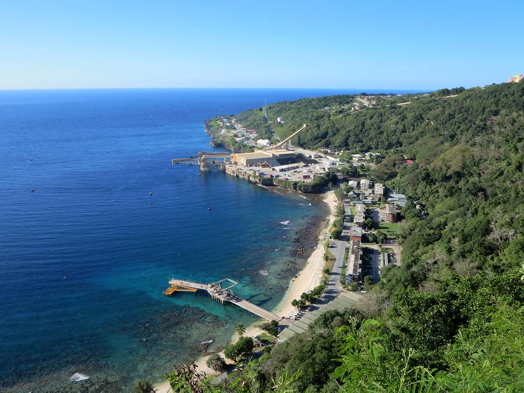 Christmas Island. In this photo of the coast of Christmas I