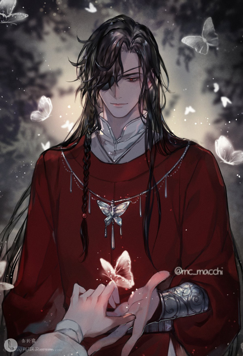 hua cheng and xie lian (tianguan cifu) drawn