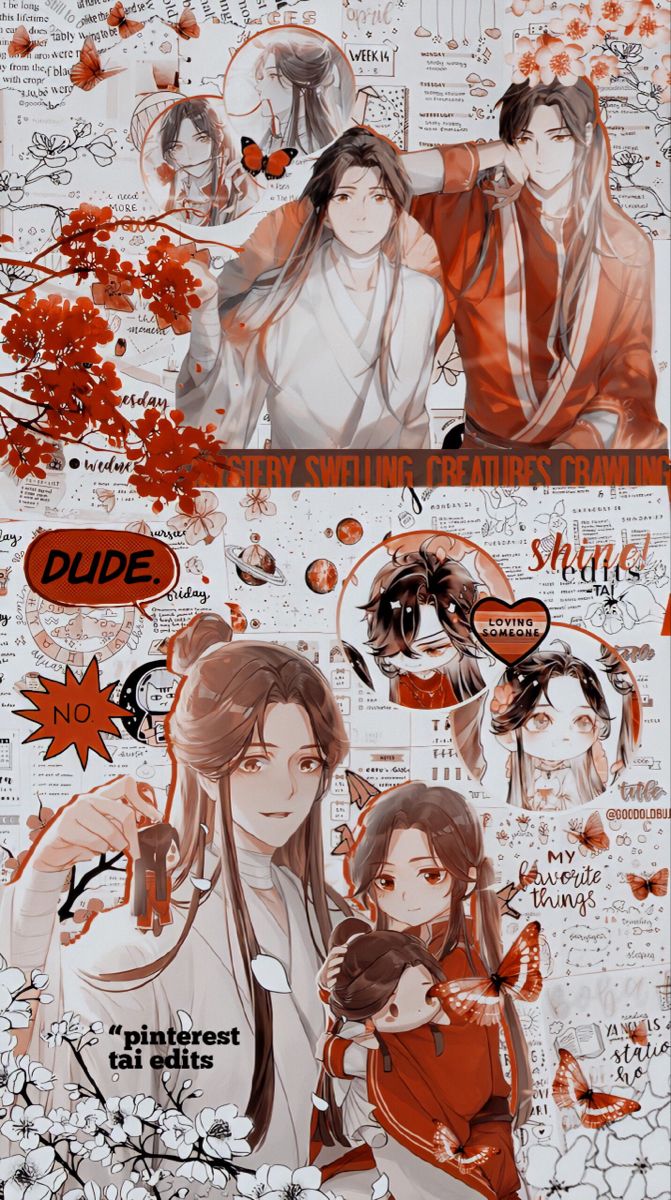 ❝ xie lian e hua cheng Guan Ci Fu. Милые рисунки, Хуалянь, Иллюстрации