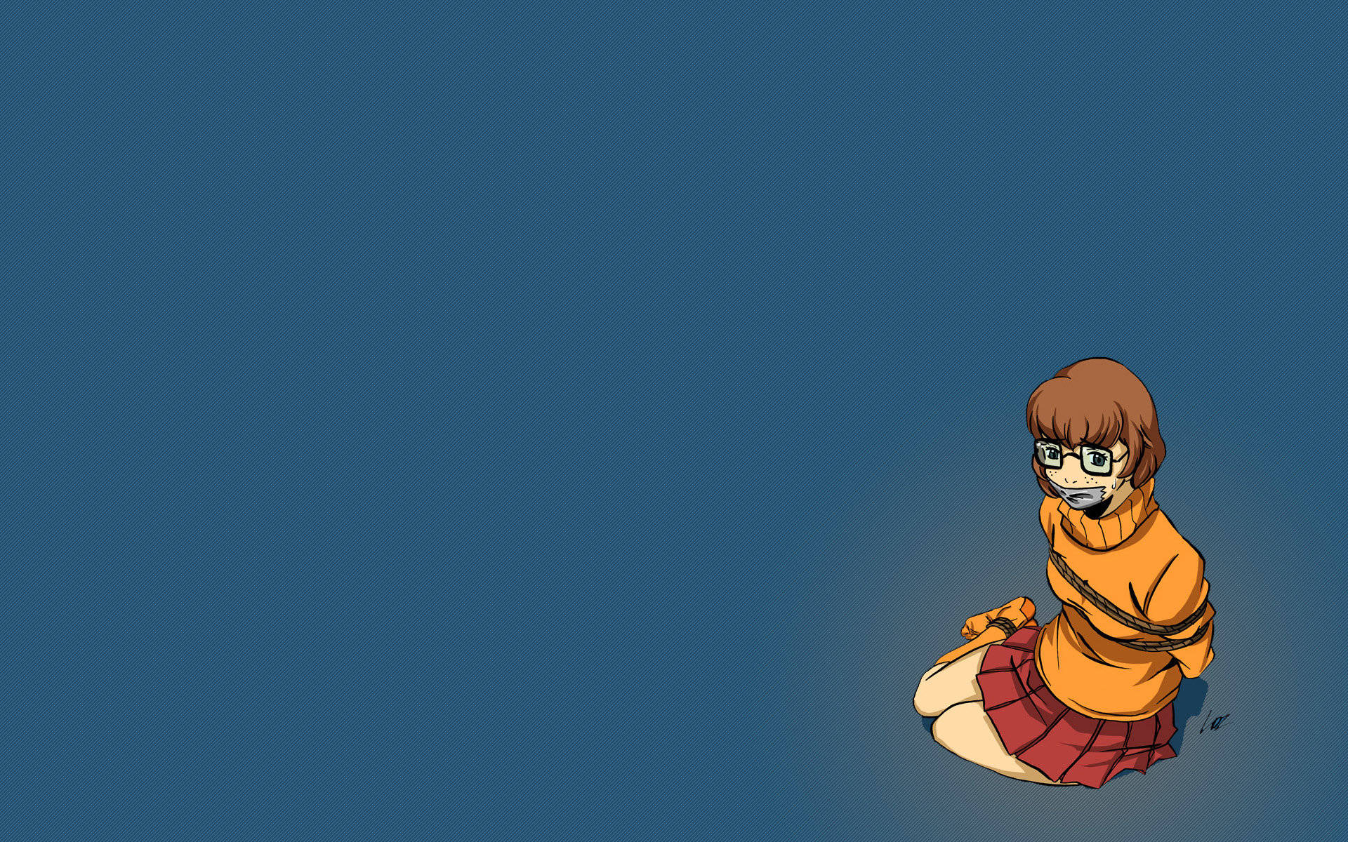 Download Velma Dinkley Scooby Doo Fanart Wallpaper