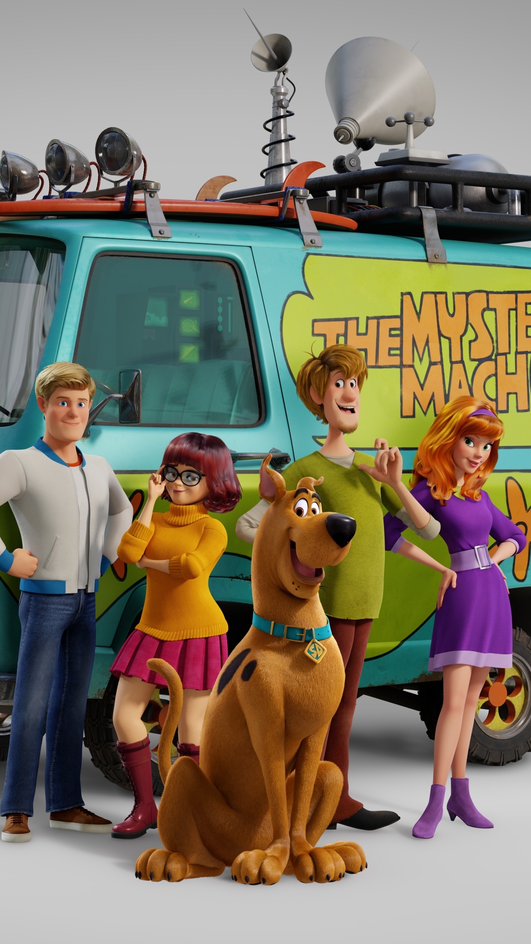 Wallpaper / Movie Scoob! Phone Wallpaper, Velma Dinkley, Daphne Blake, Fred Jones, Scooby Doo, Shaggy Rogers, 1080x1920 Free Download