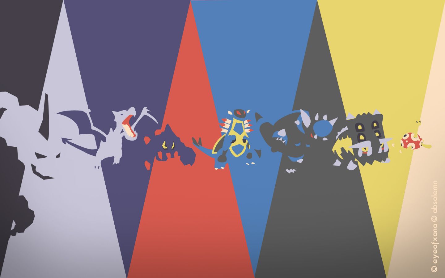 Pokémon Spectrum by EYEofXANA. Artistic wallpaper, Pokemon, Mobile wallpaper