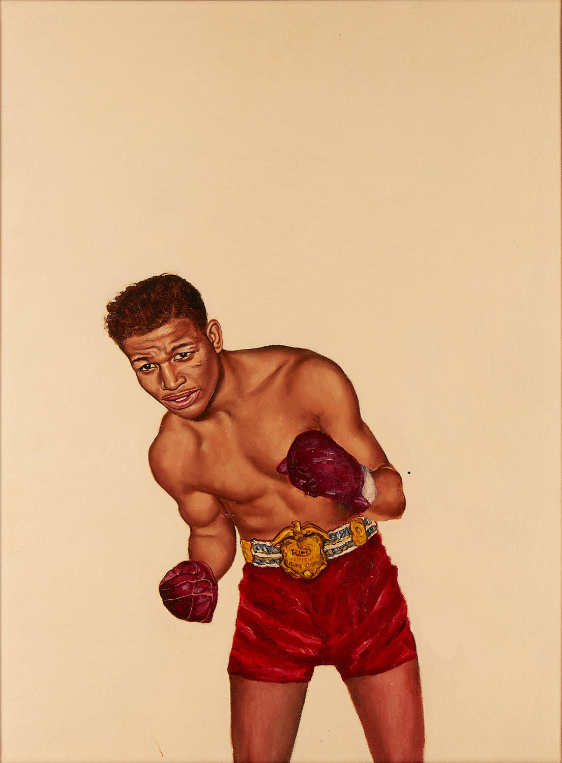Download Sugar Ray Robinson Sketch Wallpaper