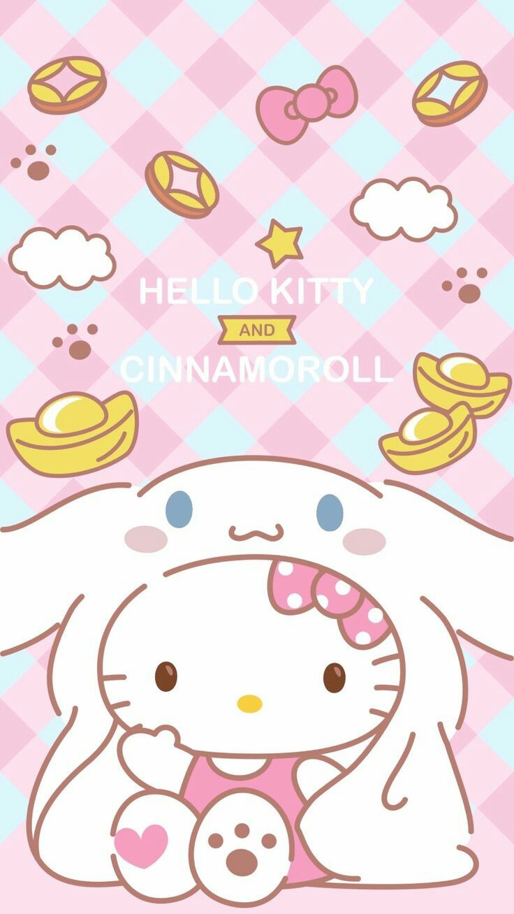 Cinnamoroll  Sanrio wallpaper Pink wallpaper hello kitty Hello kitty  iphone wallpaper