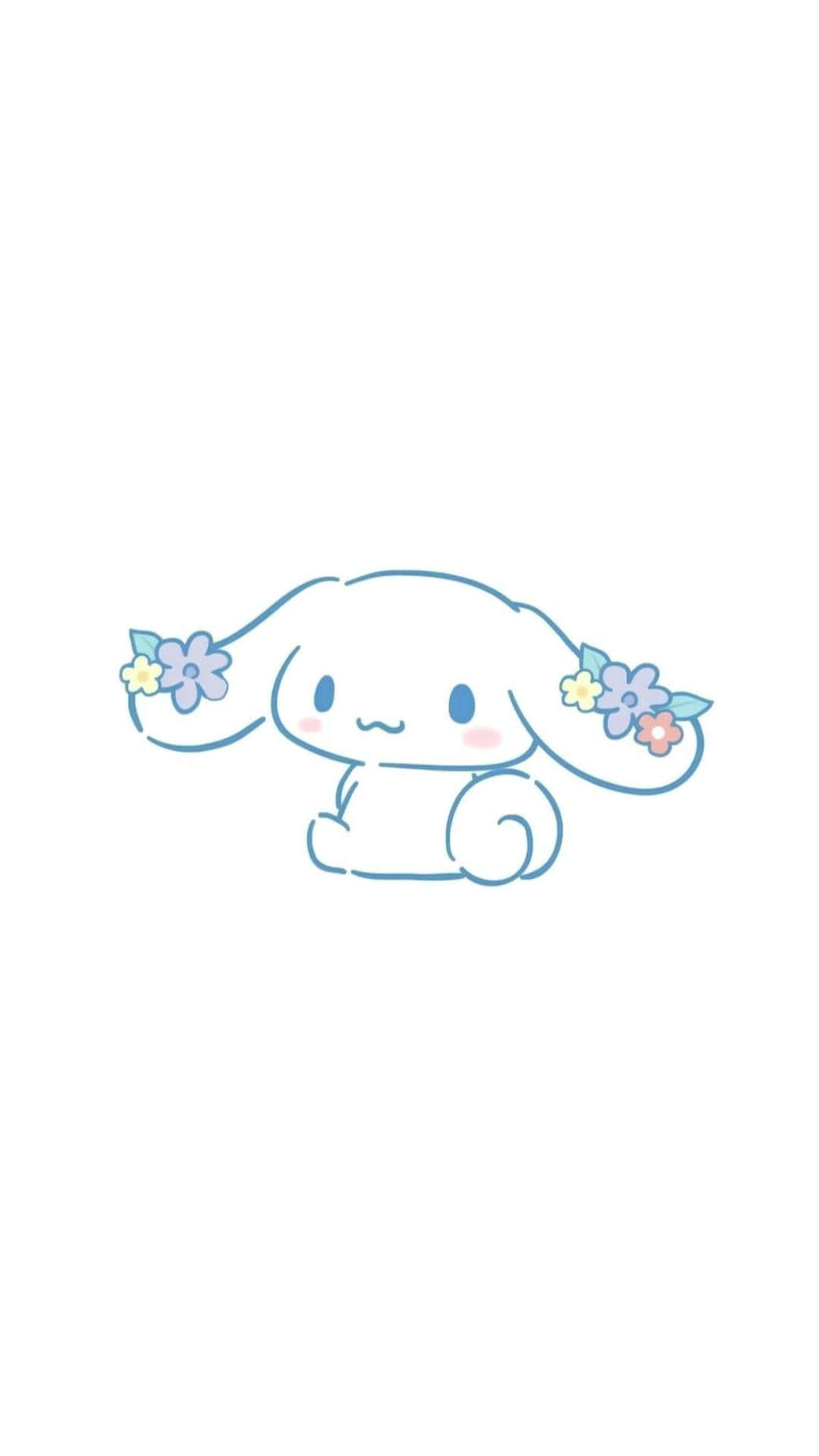 Download Minimalist Cinnamoroll Sanrio Wallpaper